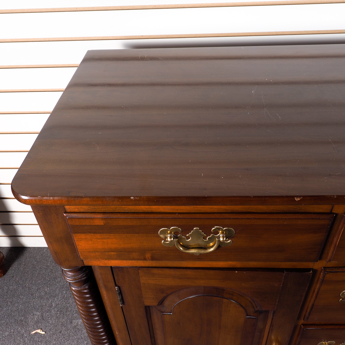 Circa 1950s Willett Wildwood Cherry Sideboard EBTH