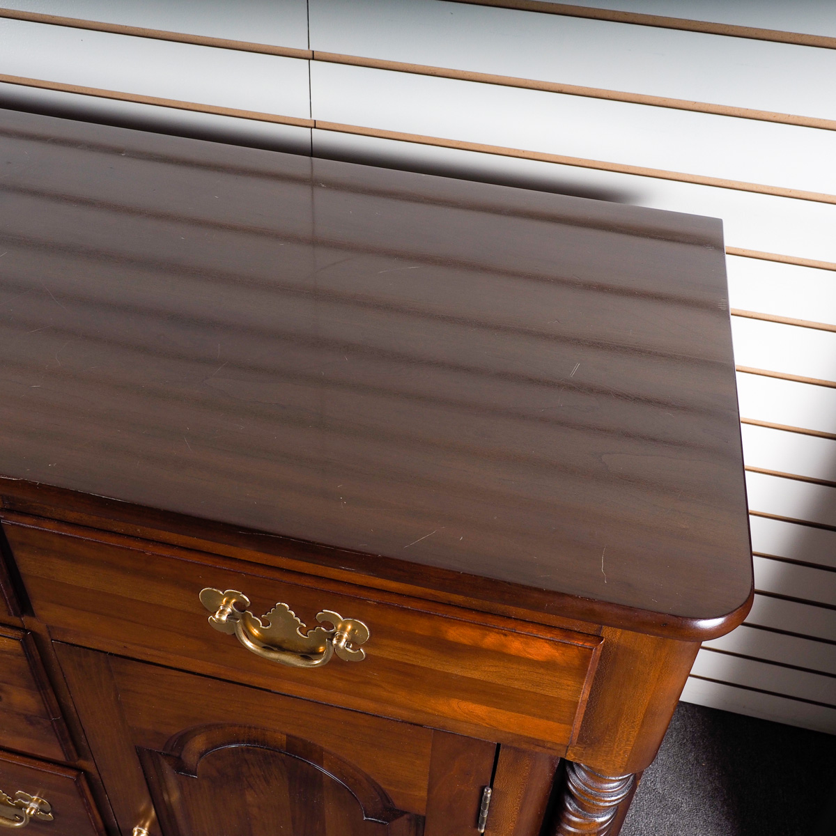 Circa 1950s Willett Wildwood Cherry Sideboard EBTH