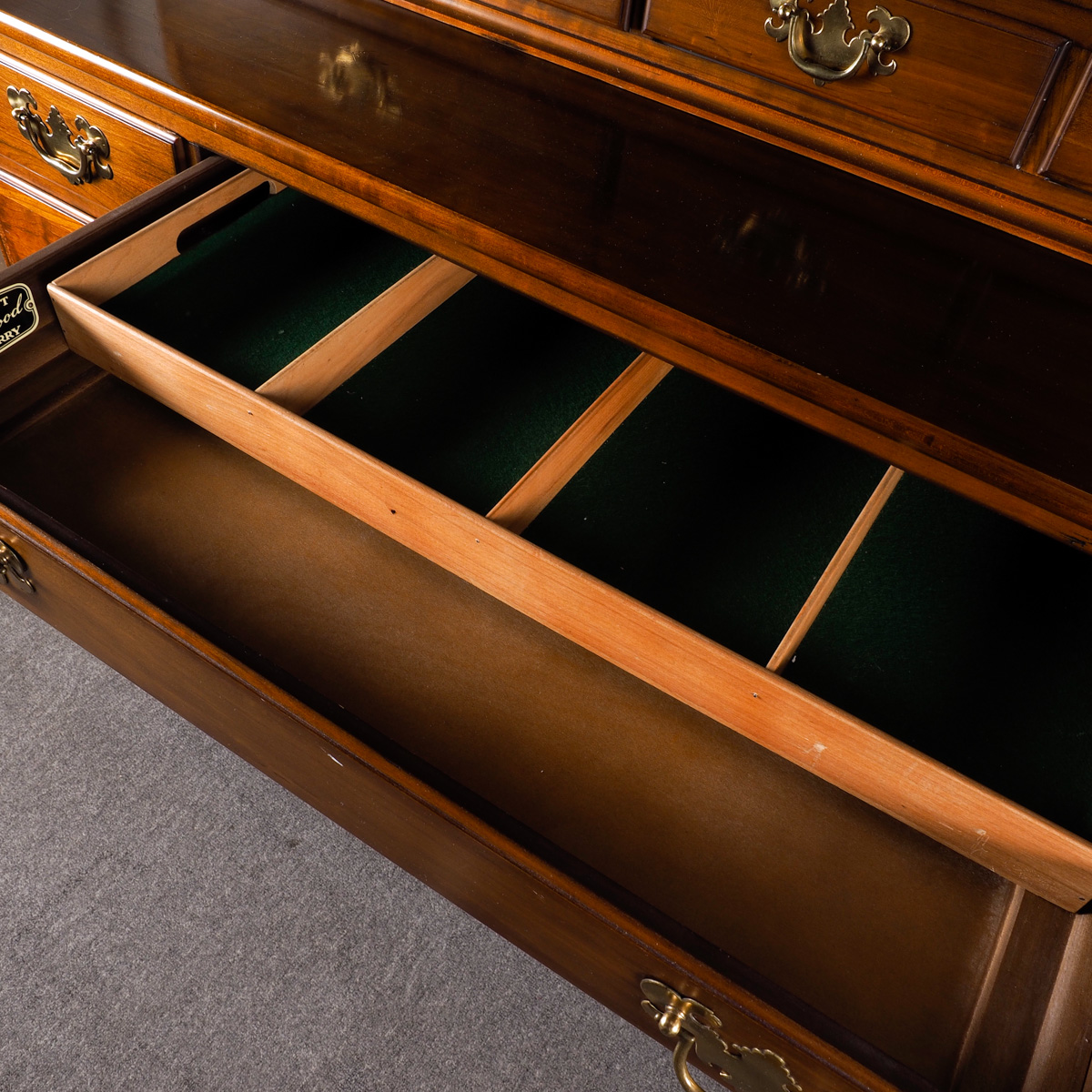 Willett Wildwood Cherry China Cabinet