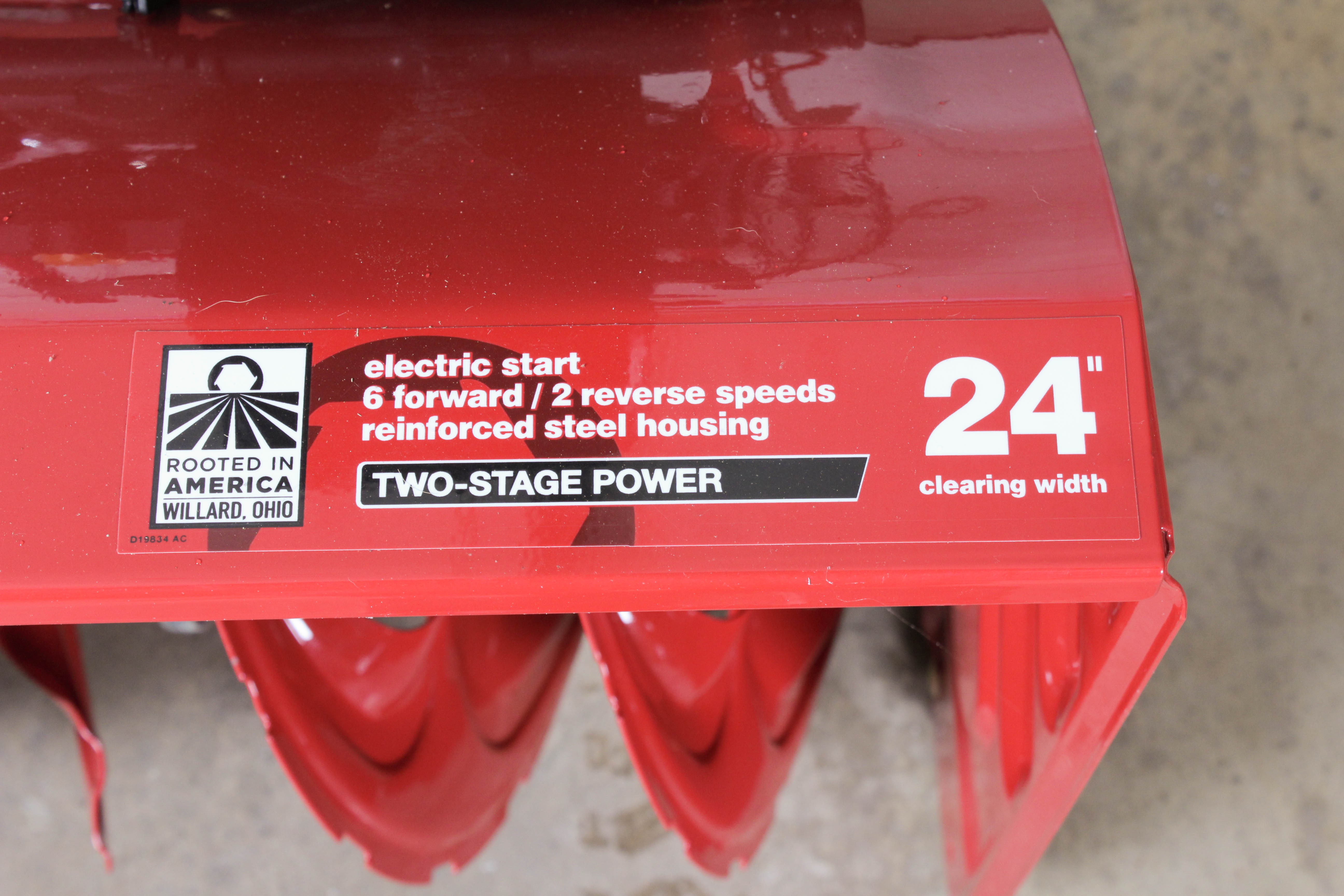 Troy-Bilt "Storm 2410" Electric Start Self-Propelled Snowblower