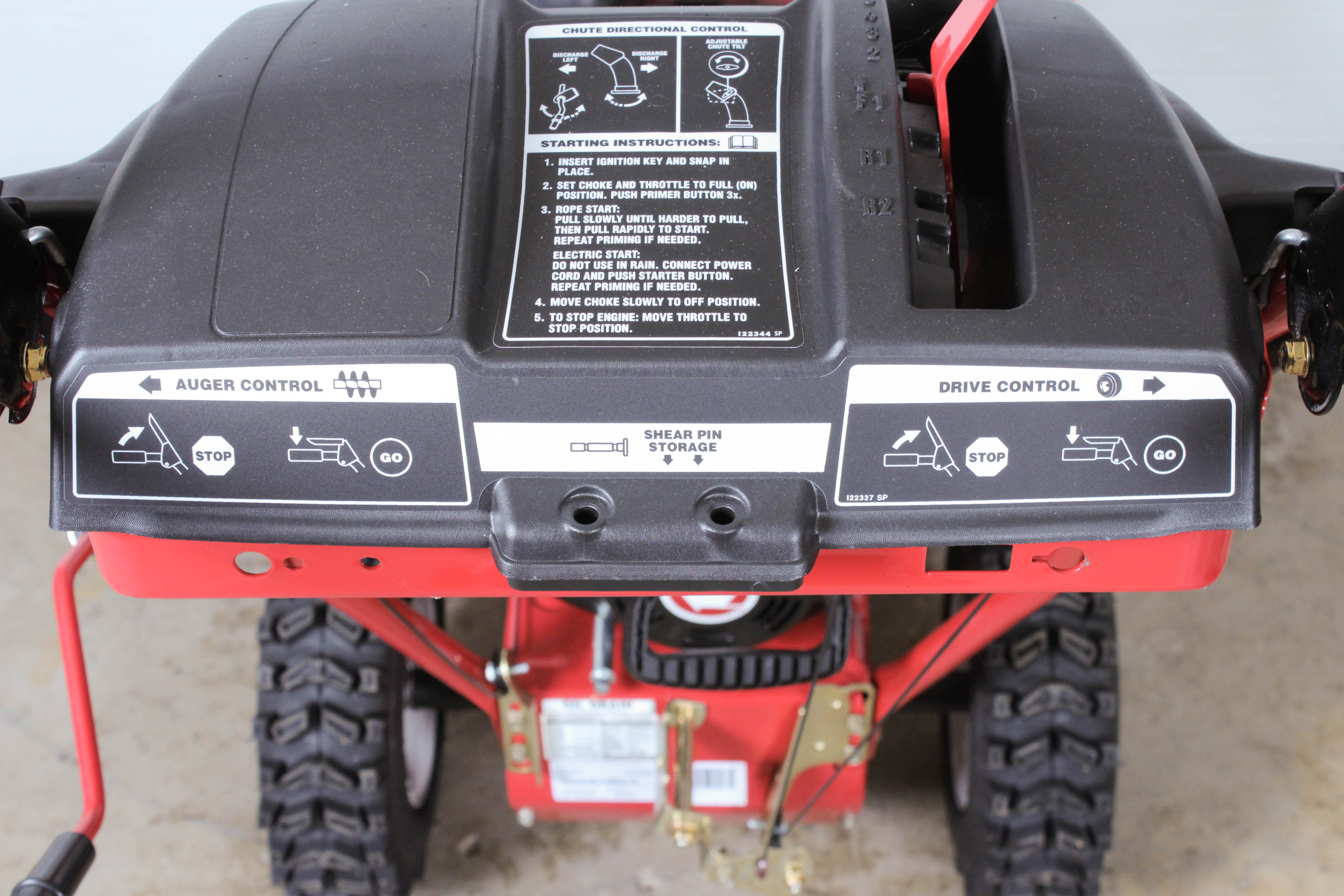 Troy-Bilt "Storm 2410" Electric Start Self-Propelled Snowblower