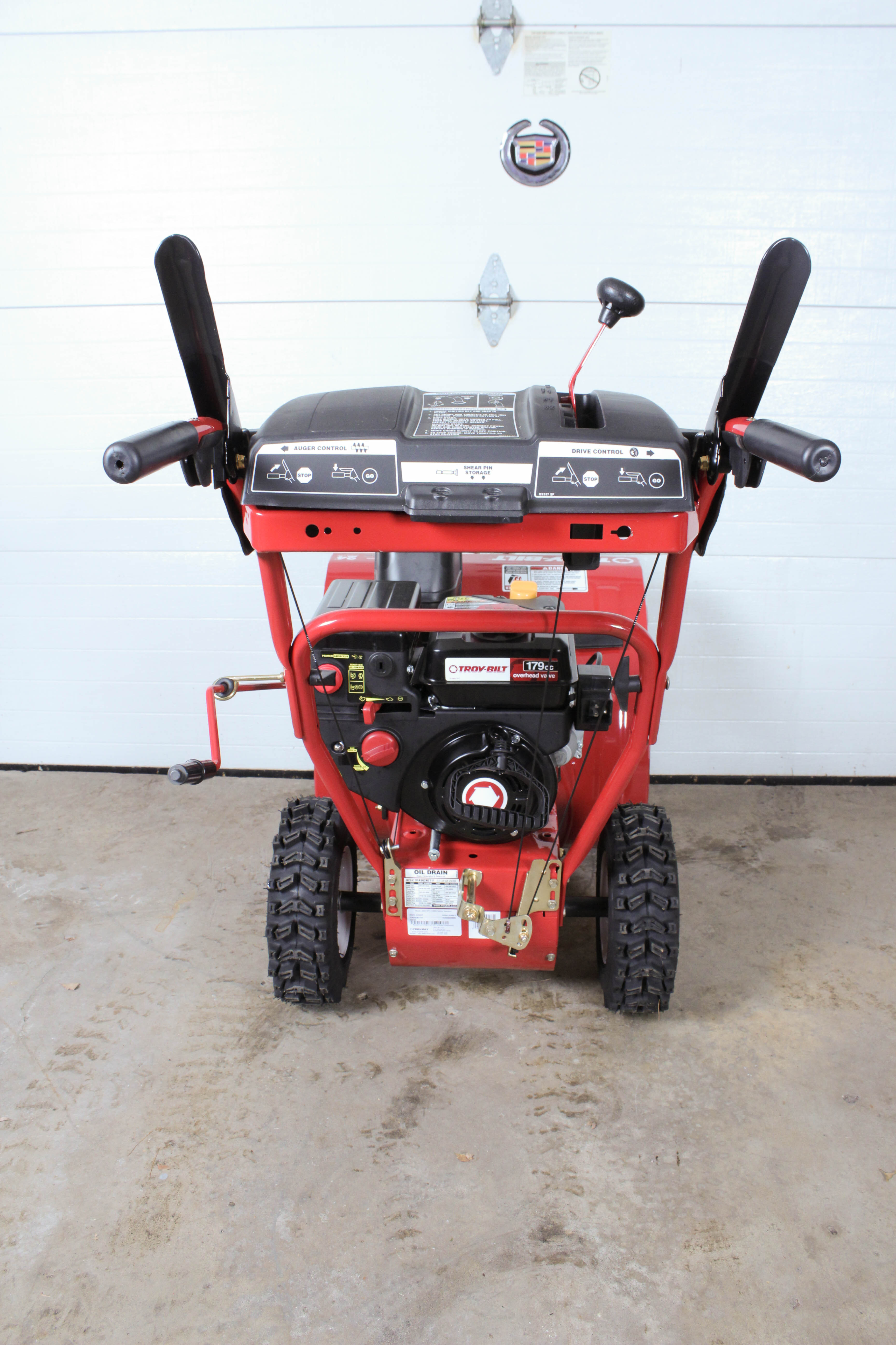 Troy-Bilt "Storm 2410" Electric Start Self-Propelled Snowblower