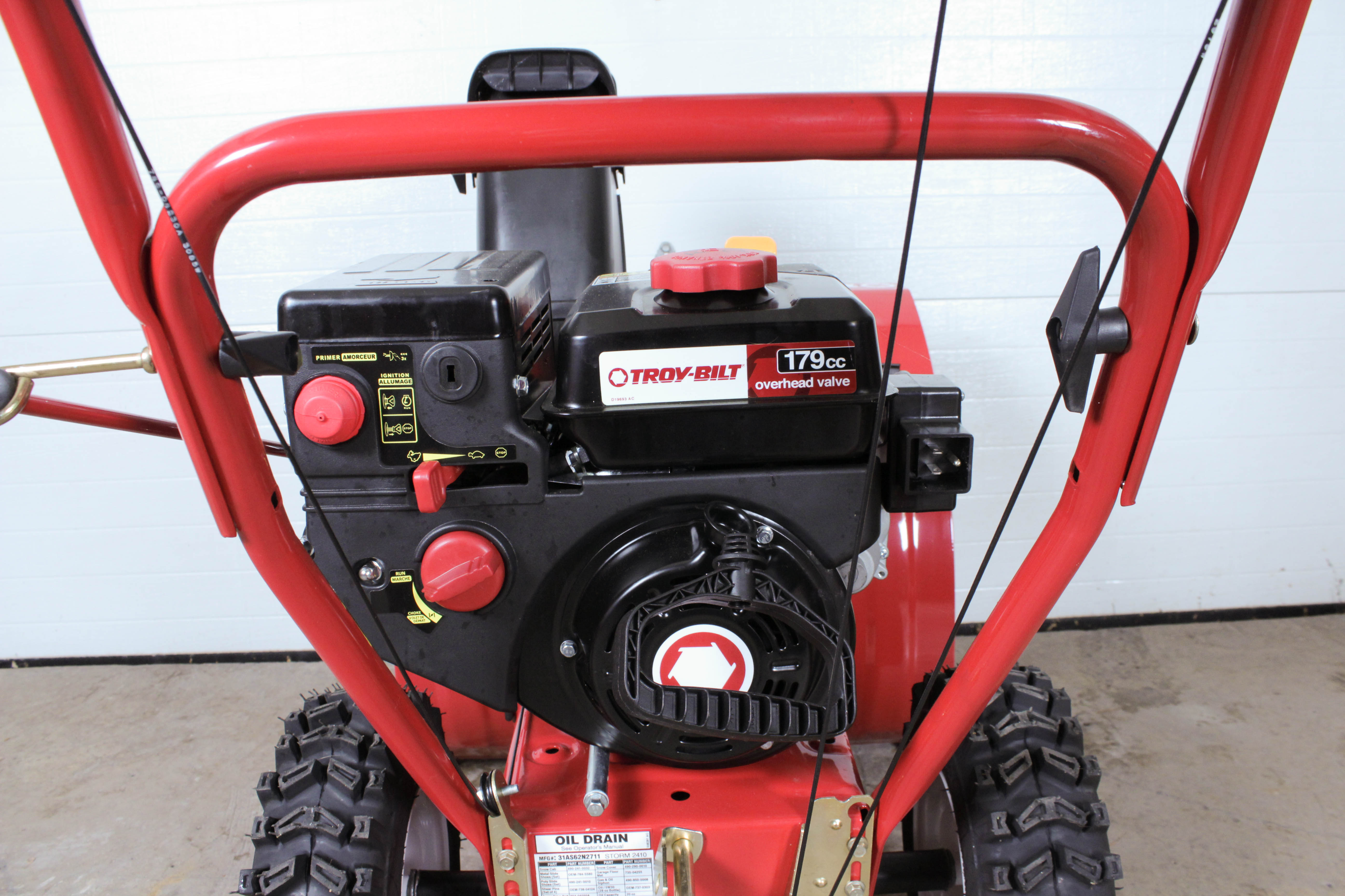 Troy-Bilt "Storm 2410" Electric Start Self-Propelled Snowblower