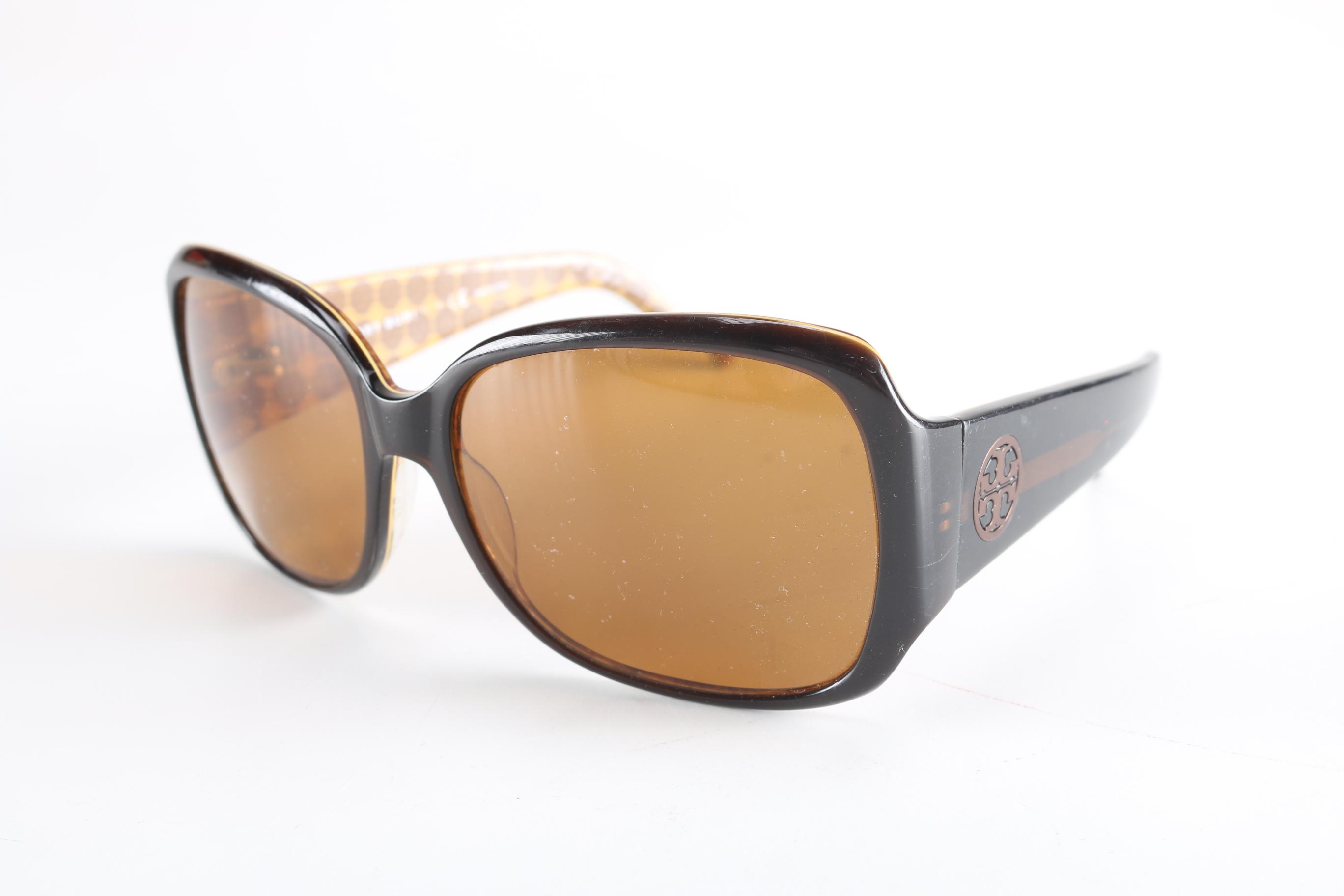 Two Pairs of Women's Sunglasses from Tory Birch and Brighton Glendora