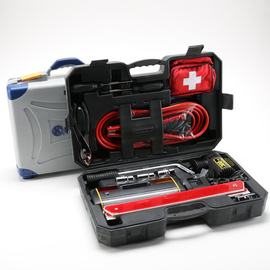 Michelin Roadside Emergency Kit and Kobalt Air Tool
