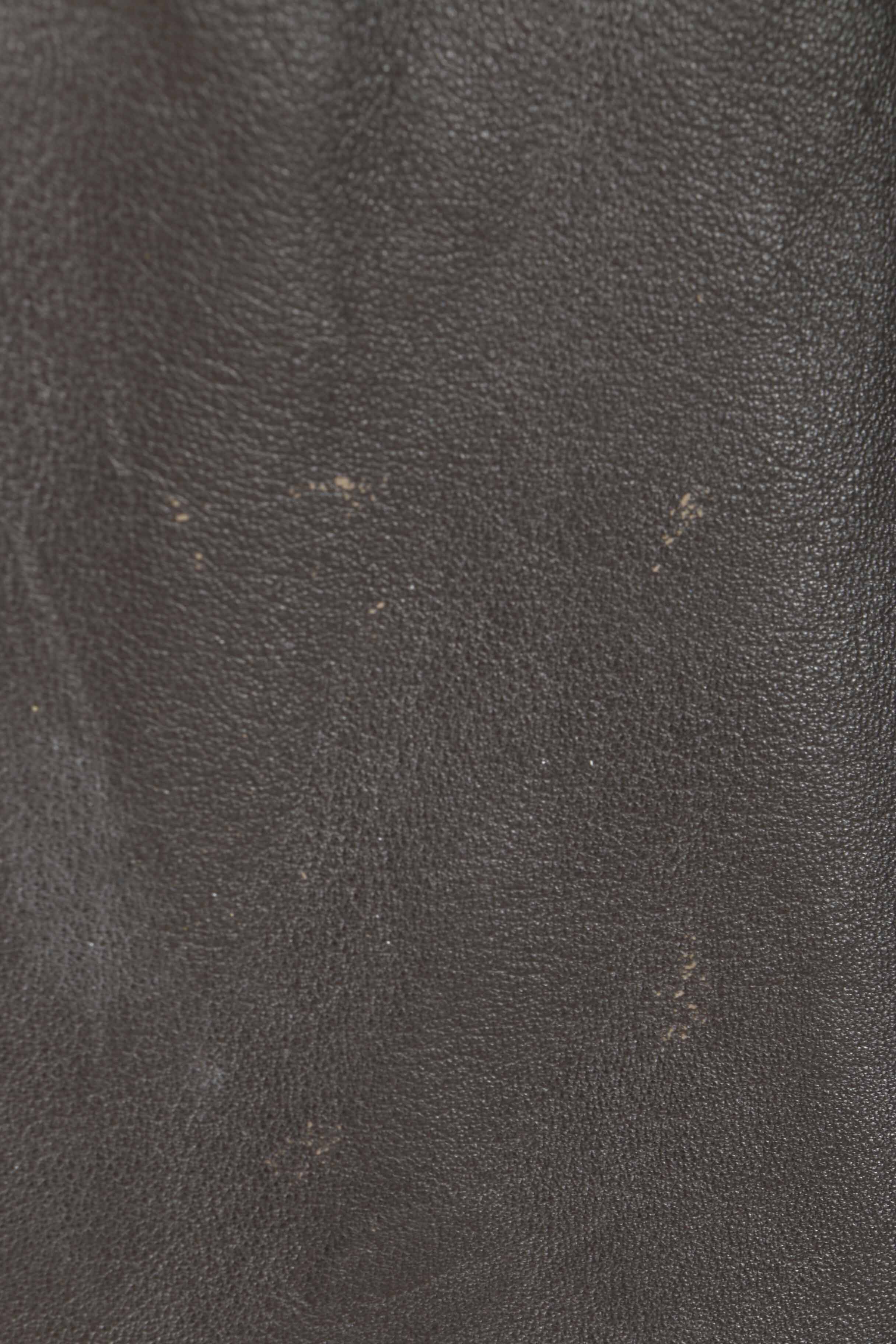 Pair of Men's Vintage Leather and Faux Leather Coats