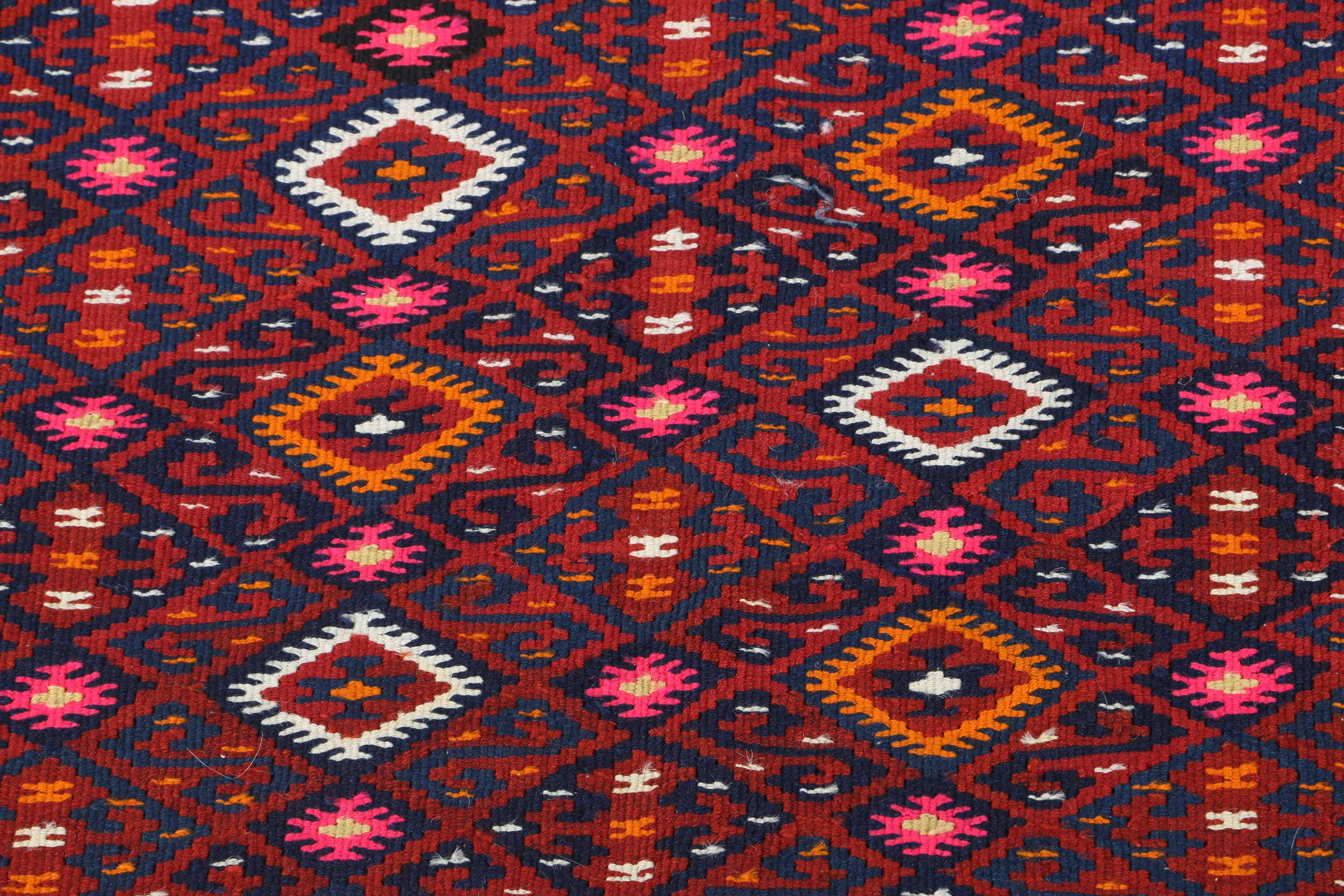 Handwoven Cotton Turkmen Kilim