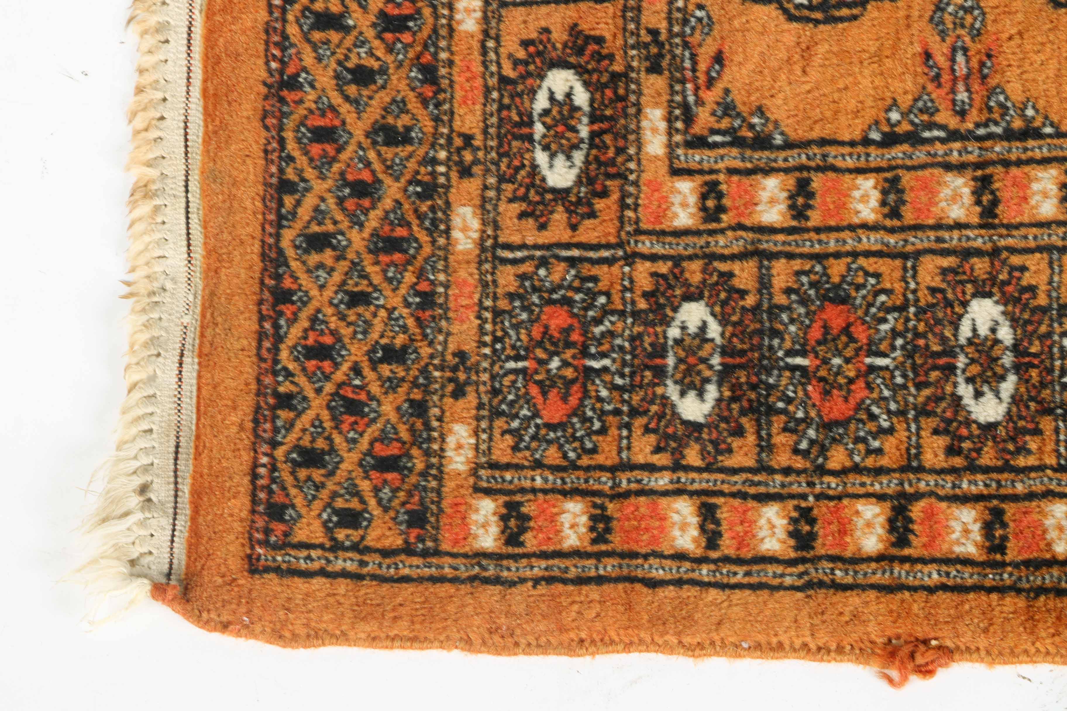 Handwoven Tekke Bokhara Style Accent Rug