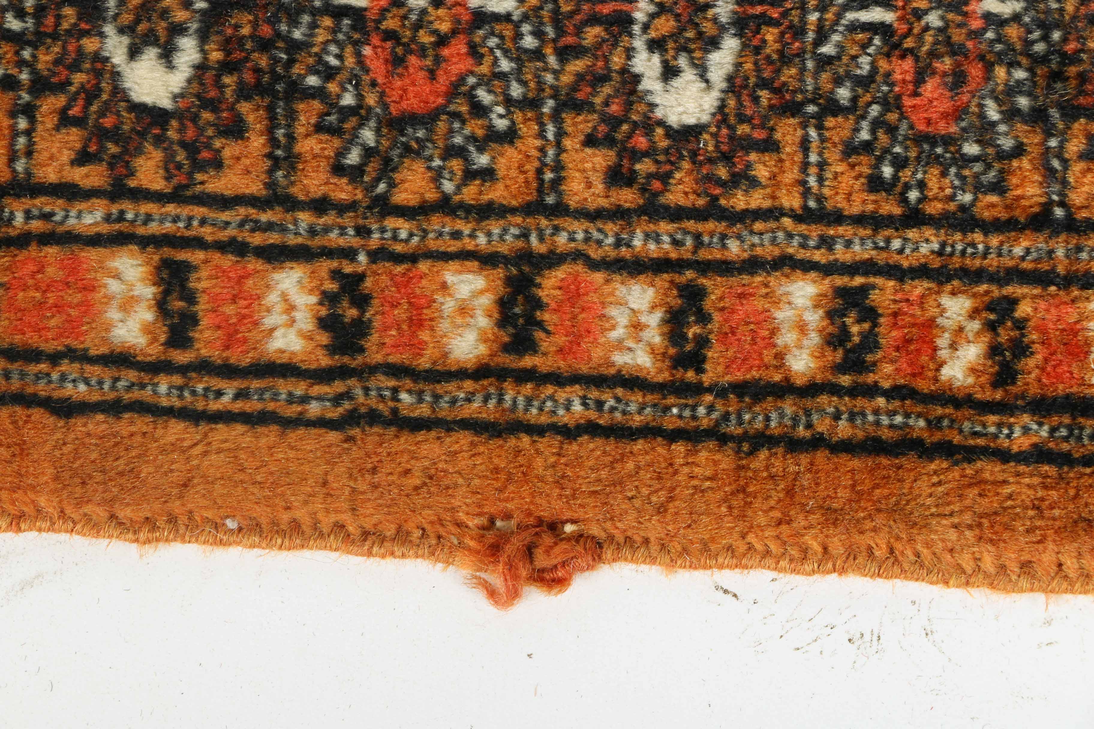 Handwoven Tekke Bokhara Style Accent Rug