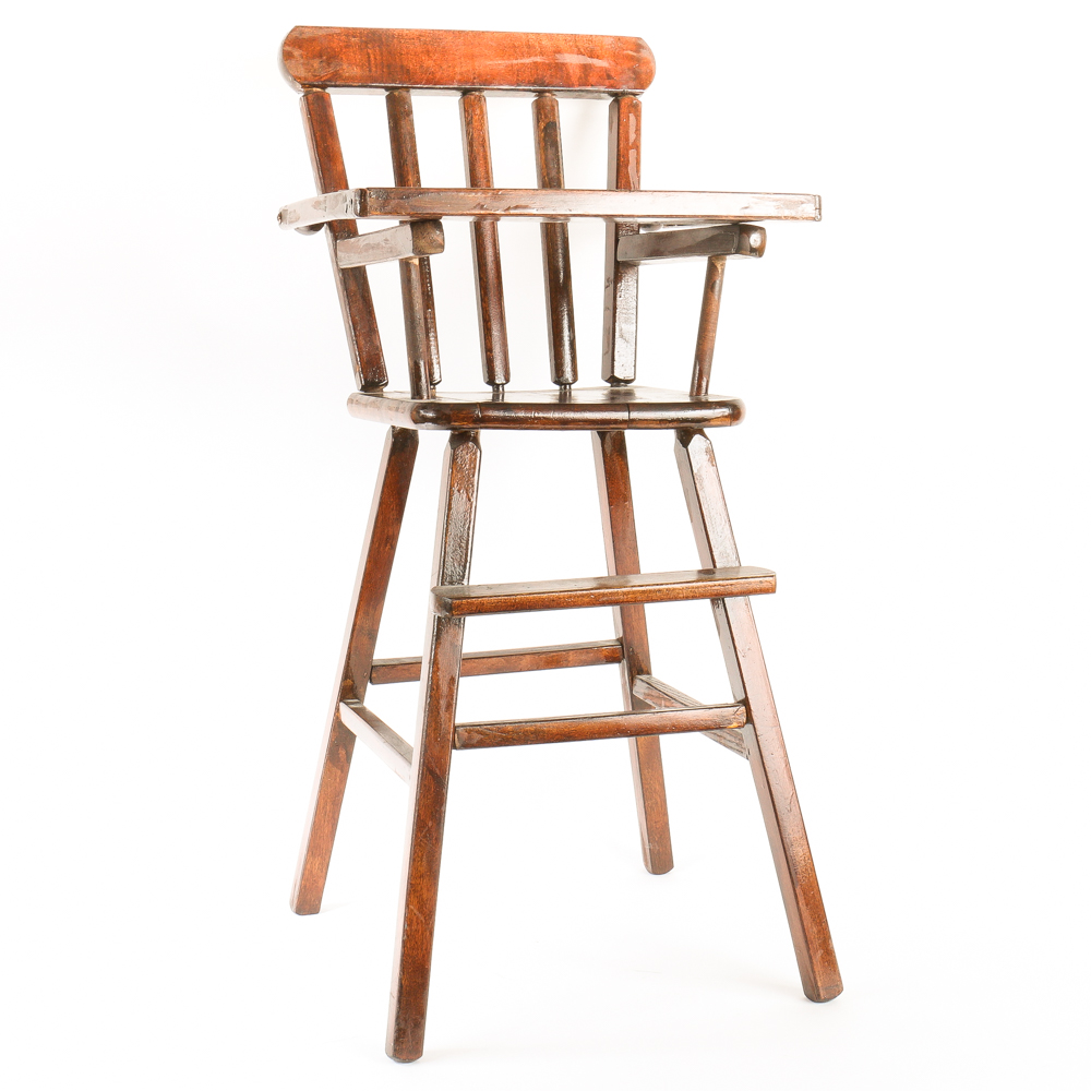 Wooden Doll High Chair