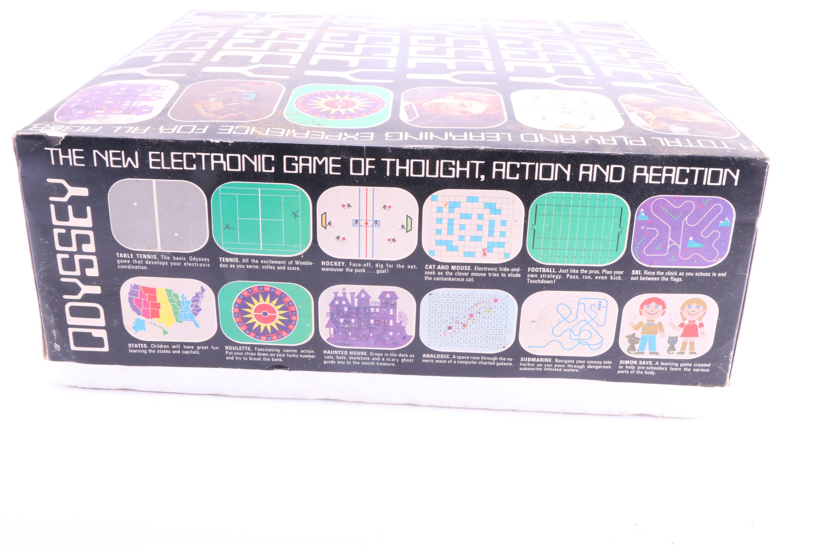 1970s Magnavox Odyssey Videogame Console