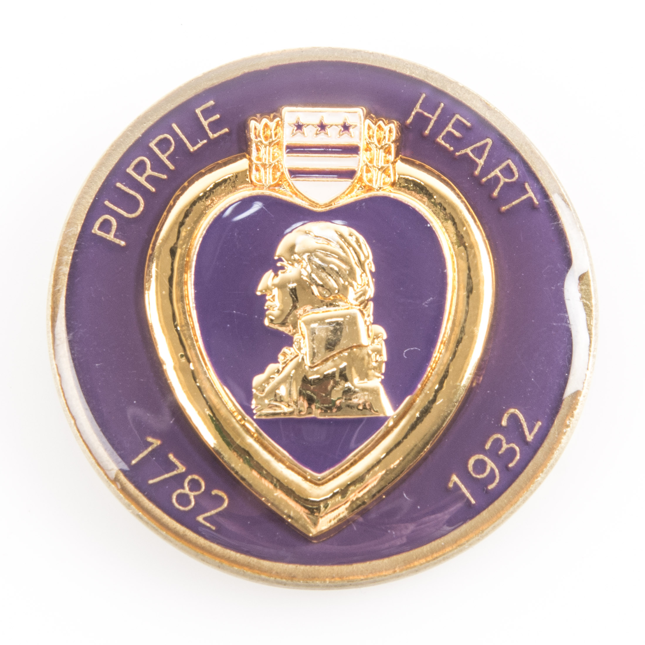 Purple Heart Challenge Coin