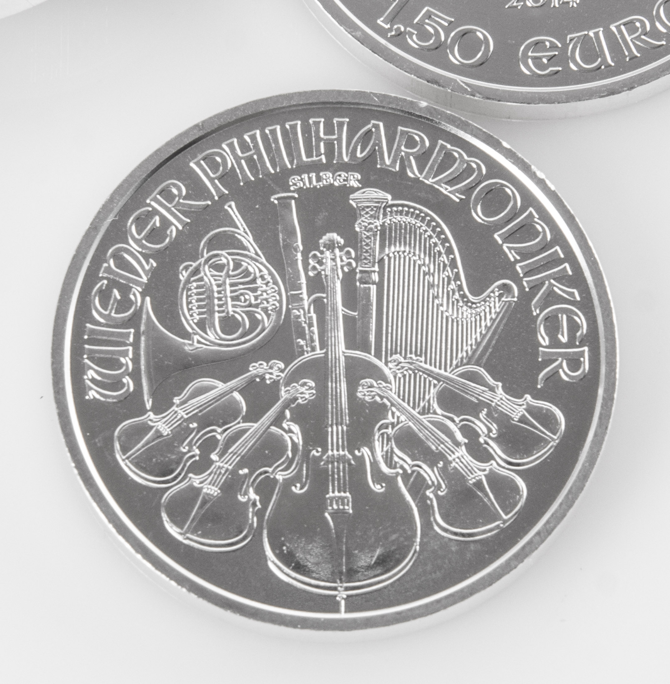 10 2014 Austrian Philharmonic .999 Silver Coins