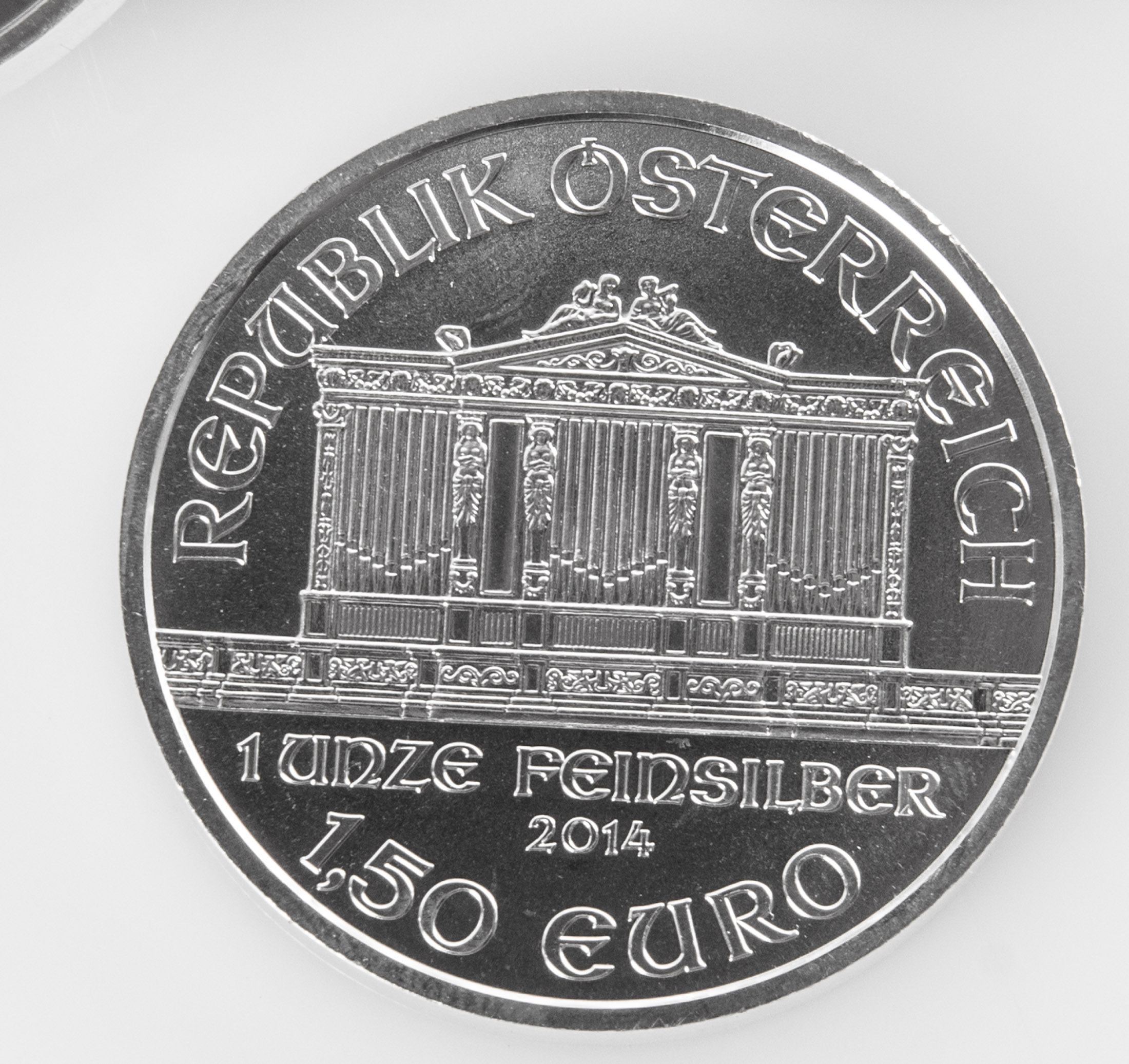 10 2014 Austrian Philharmonic .999 Silver Coins
