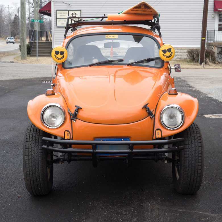 1974 Orange Baja Volkswagen Beetle