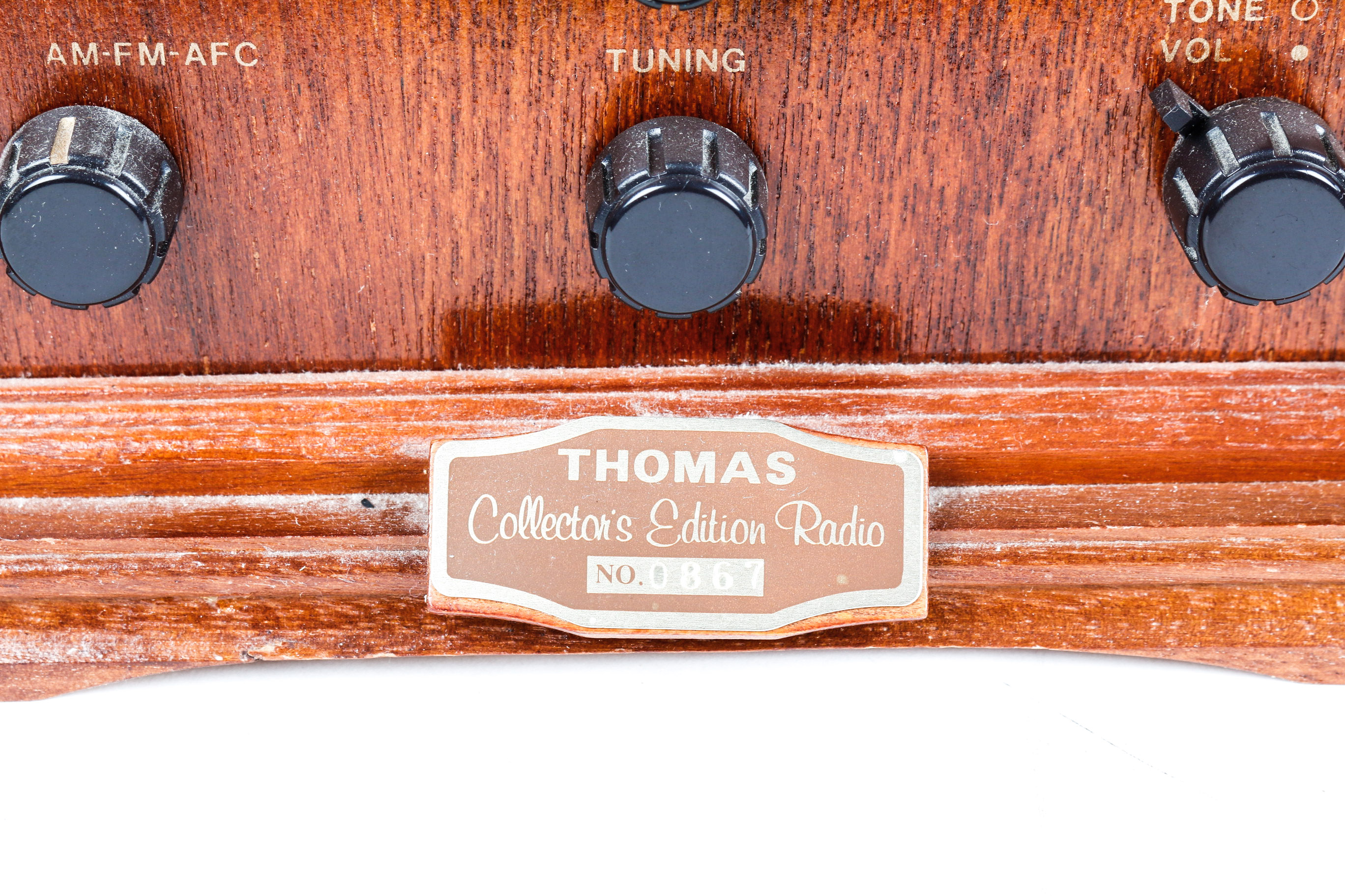 Vintage Faux Antique Thomas Tabletop Radio