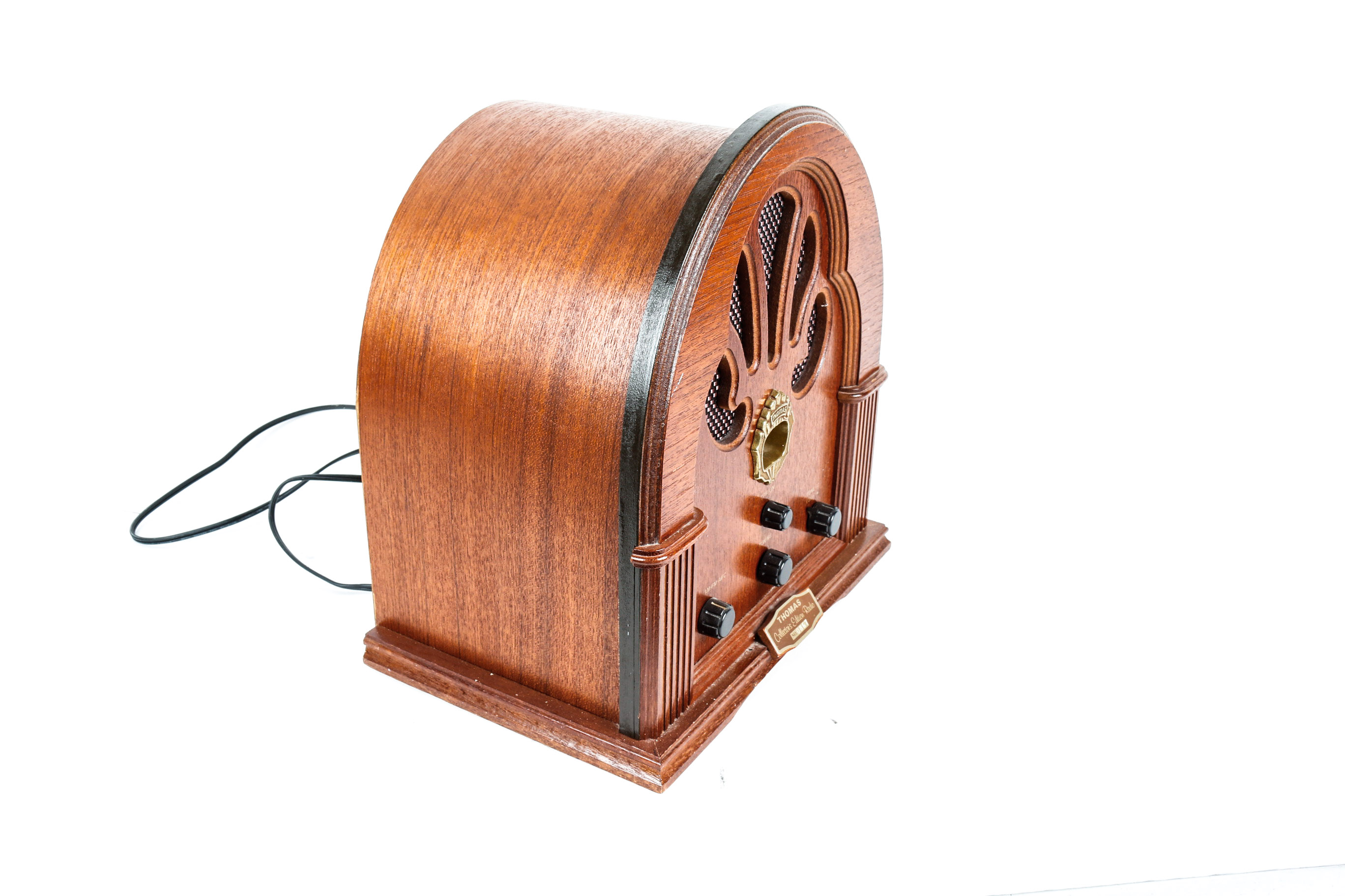 Vintage Faux Antique Thomas Tabletop Radio