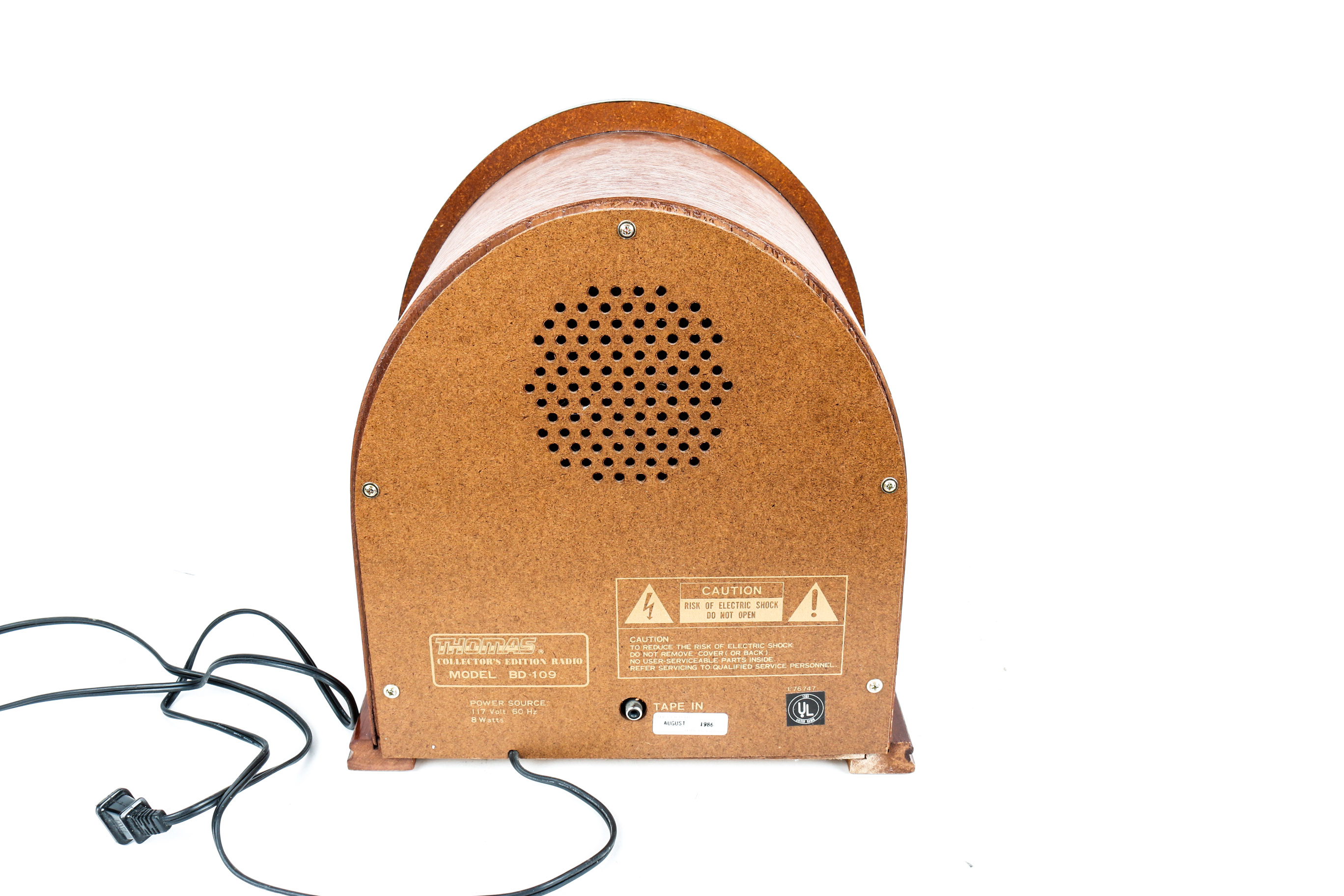 Vintage Faux Antique Thomas Tabletop Radio