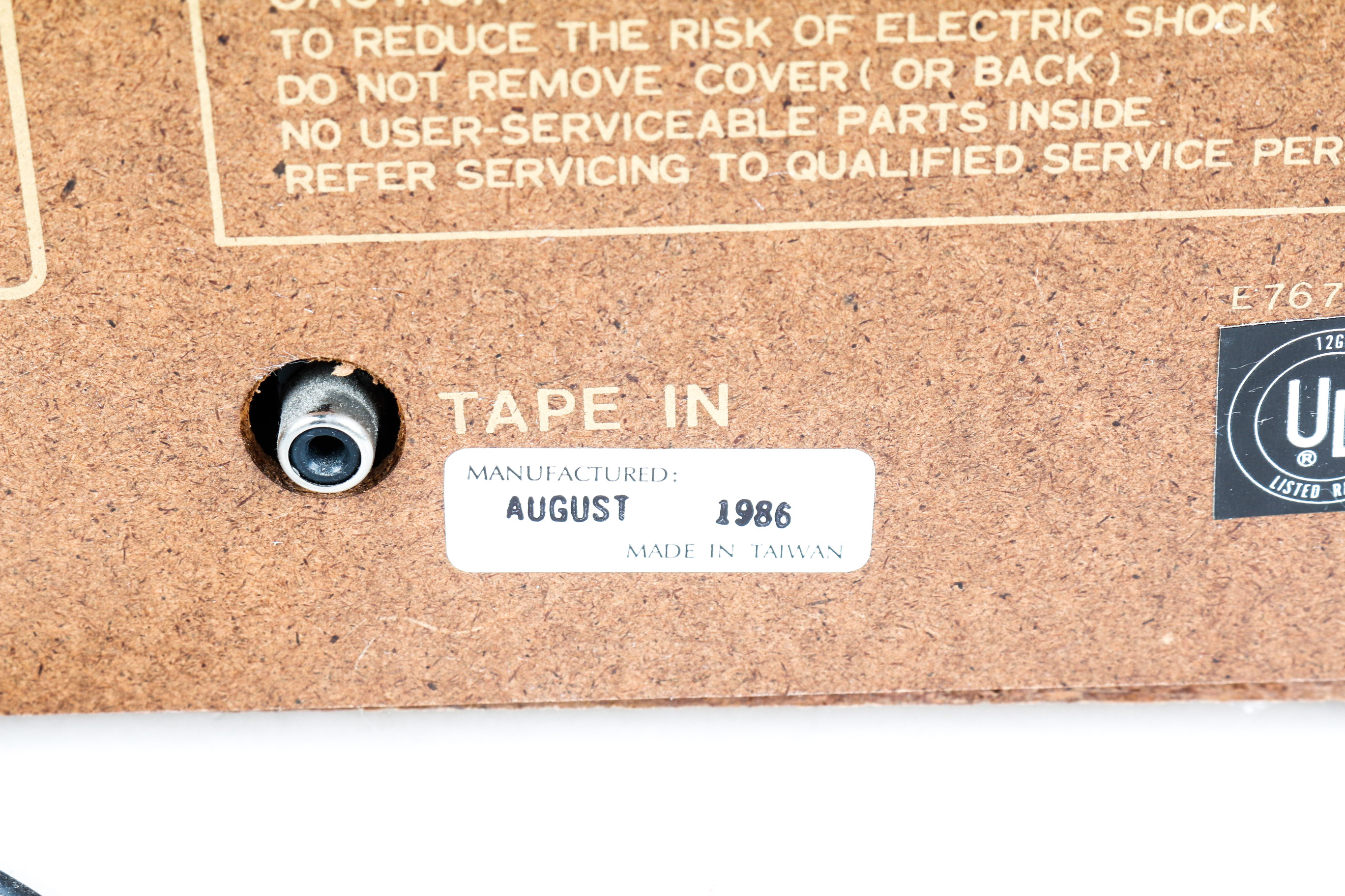 Vintage Faux Antique Thomas Tabletop Radio