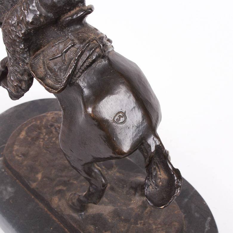 Frederic Remington Bronze Reproduction "The Wooly Chaps"