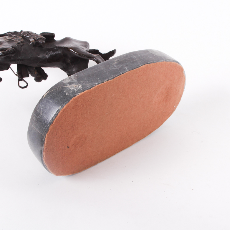 Frederic Remington Bronze Reproduction "The Wooly Chaps"