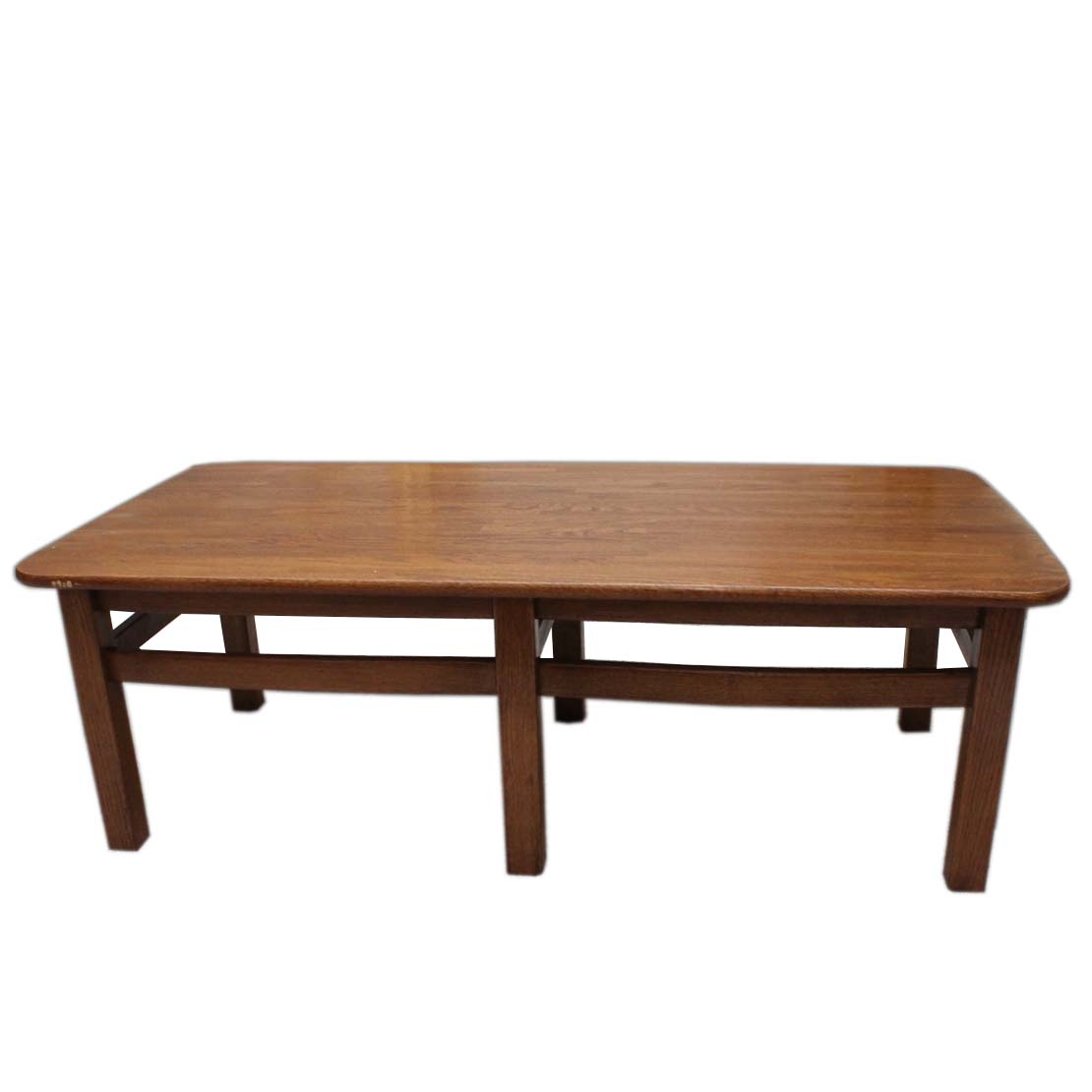 Davis Cabinet Solid Oak Jack Daniel Barrel Collection Coffee Table