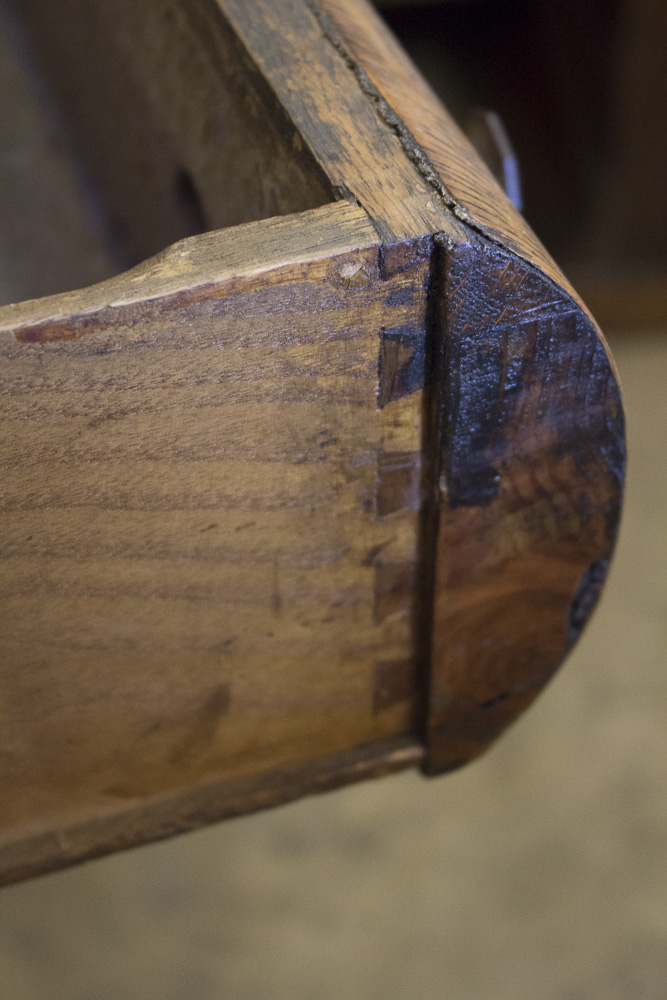 Vintage Quarter Sawn Oak Mirror Back Sideboard