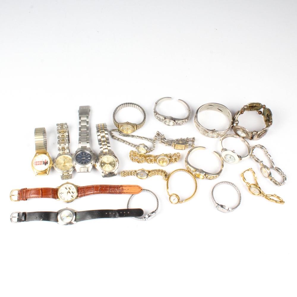 Collection of Women's and Men's Watches Featuring Casio