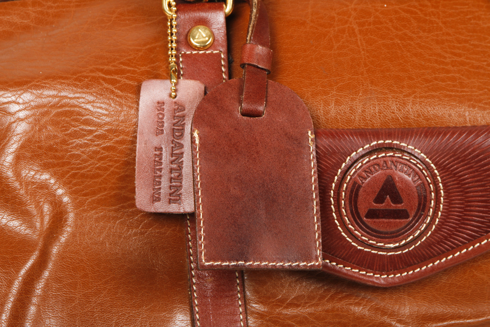 Andantini Leather Duffle Bag