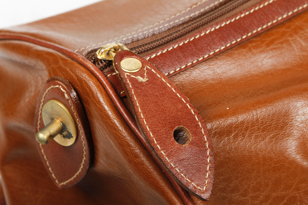 Andantini Leather Duffle Bag