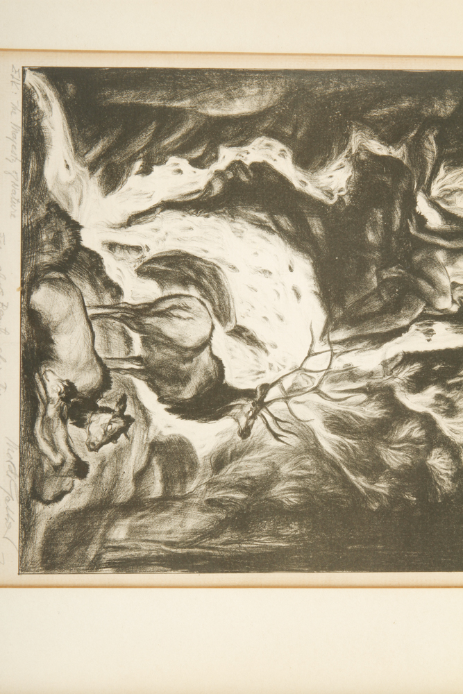 Pair of Signed Mordi Gassner Lithographs