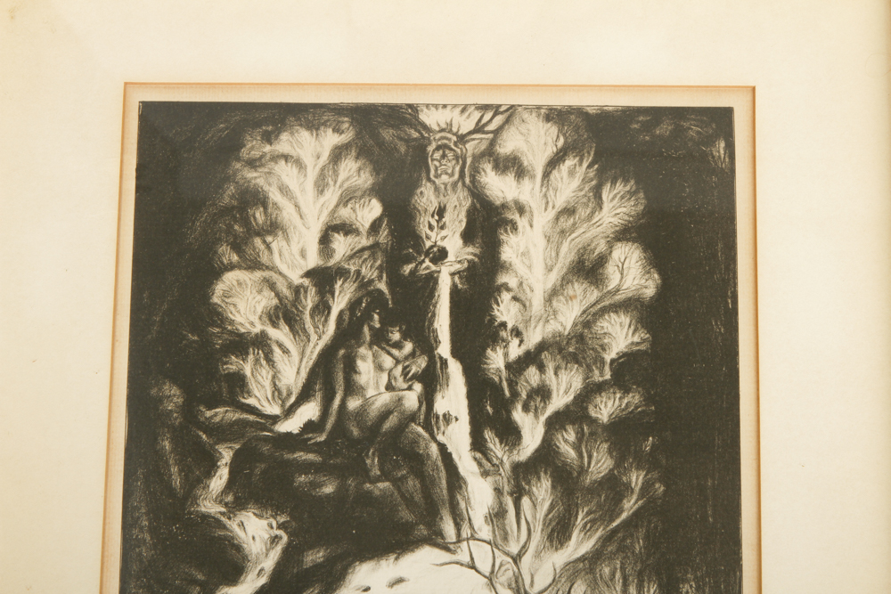 Pair of Signed Mordi Gassner Lithographs