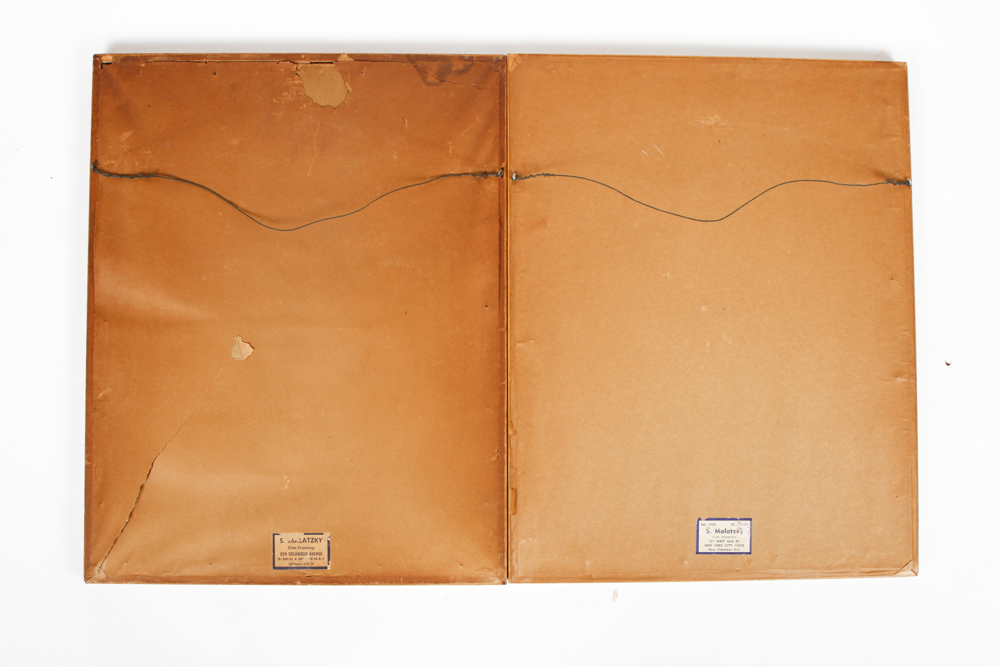 Pair of Signed Mordi Gassner Lithographs