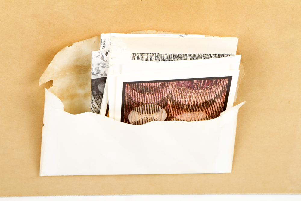 Signed Eve Tartar Mixed Media Art Piece "Crossings # 9"