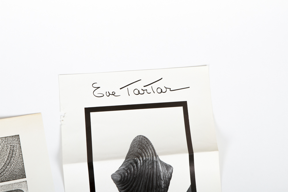 Signed Eve Tartar Mixed Media Art Piece "Crossings # 9"