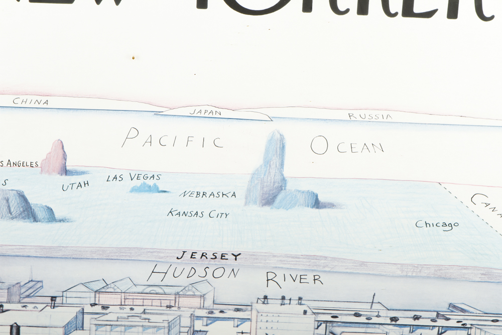 Saul Steinberg "The New Yorker" Poster