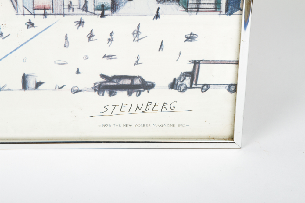 Saul Steinberg "The New Yorker" Poster