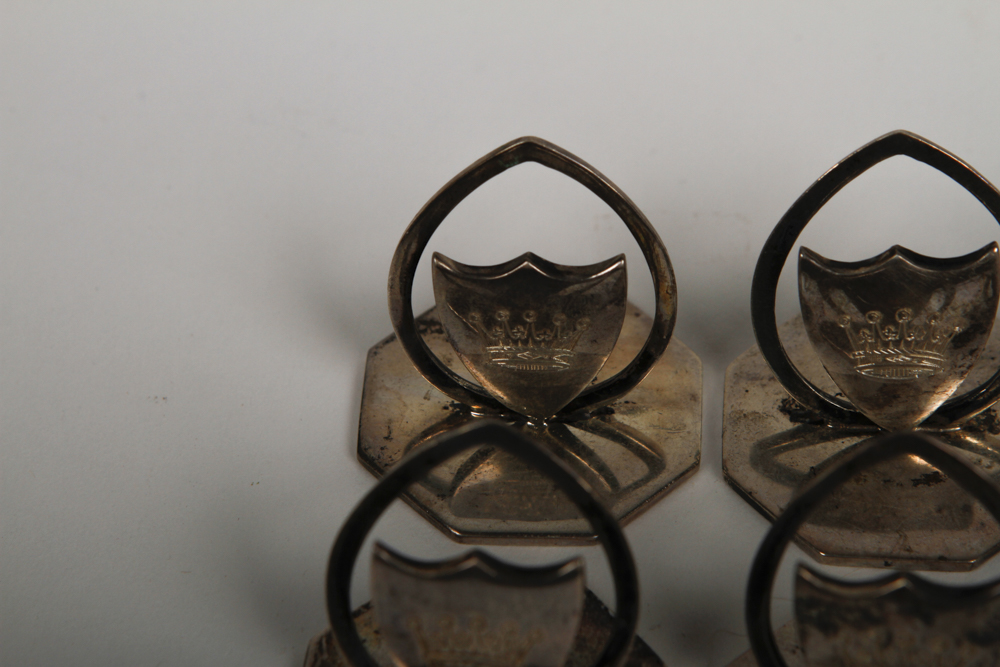 Set of Antique Horace Woodward & Co Ltd. Place Card Holders