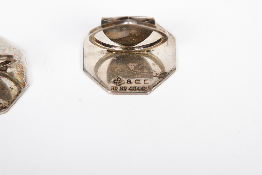 Set of Antique Horace Woodward & Co Ltd. Place Card Holders