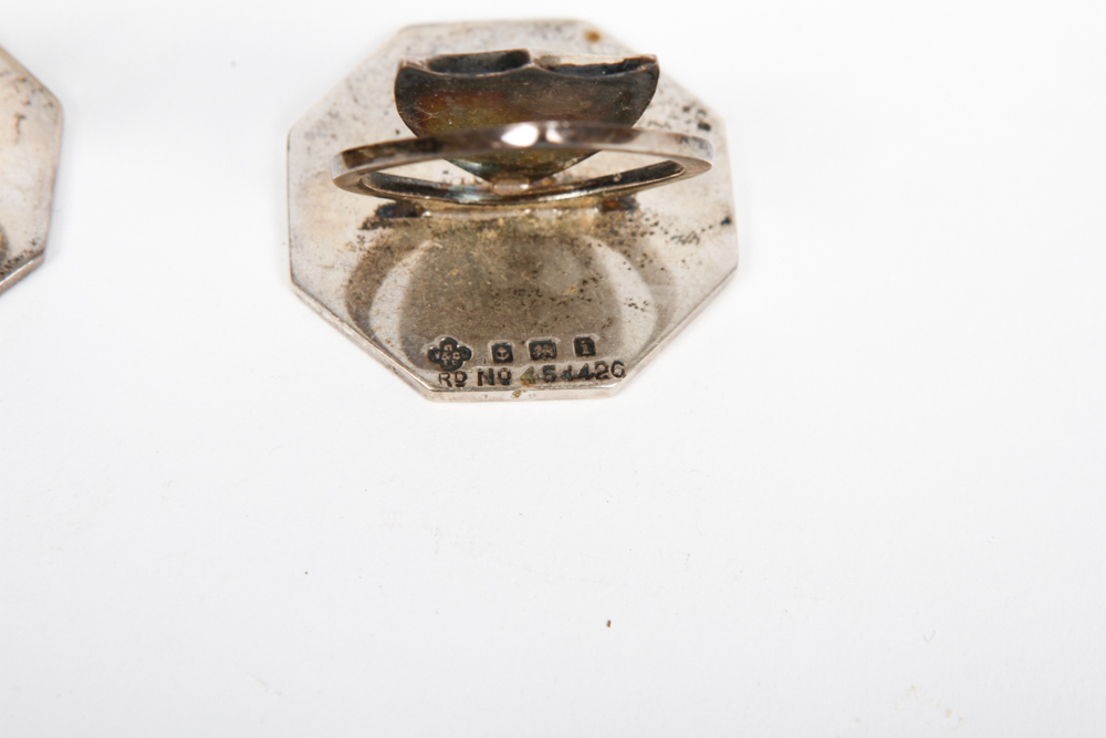 Set of Antique Horace Woodward & Co Ltd. Place Card Holders