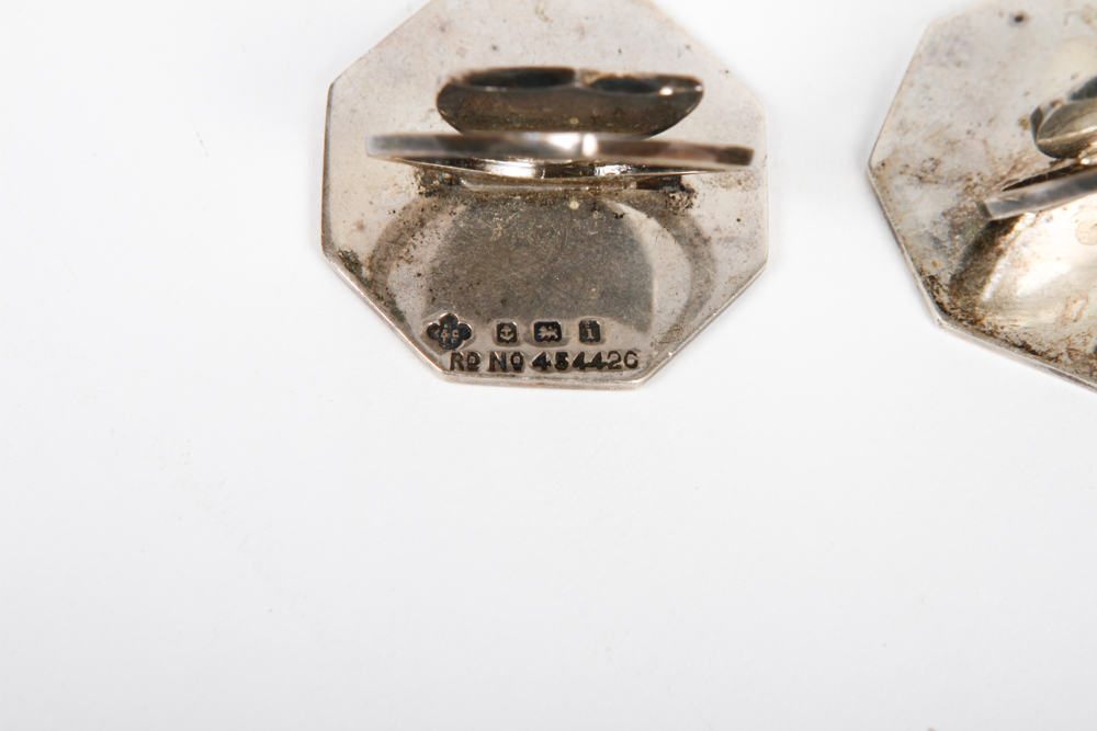 Set of Antique Horace Woodward & Co Ltd. Place Card Holders