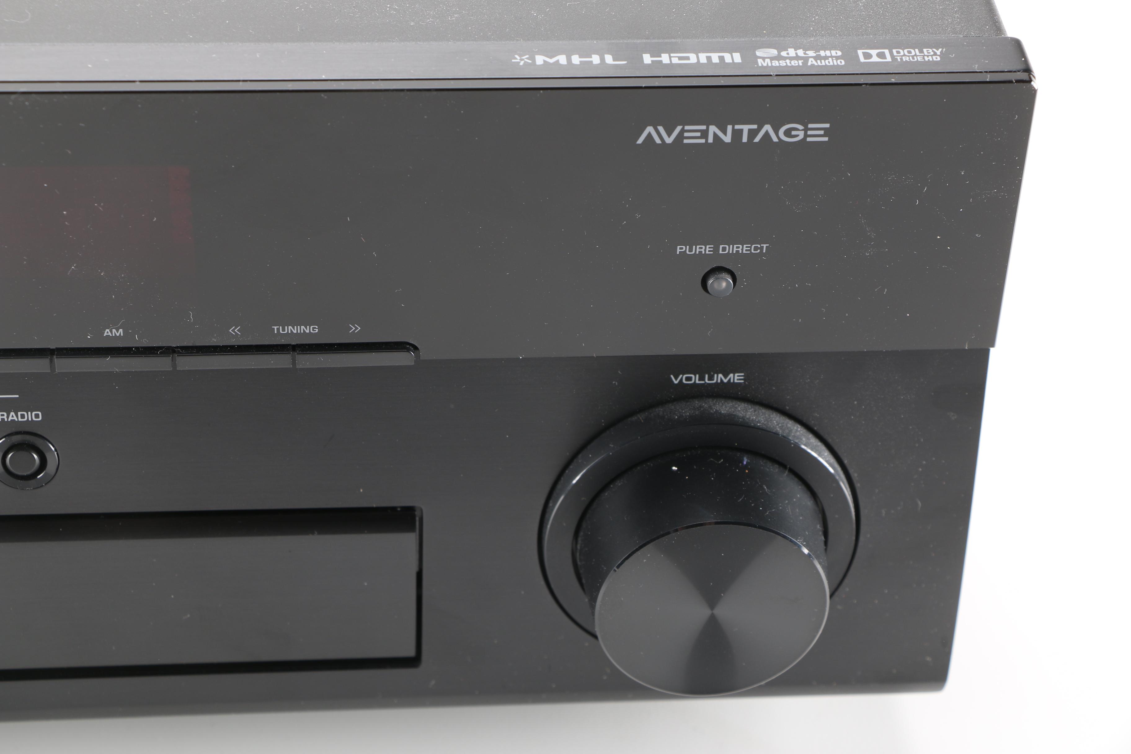 Yamaha Audio/Visual Receiver, Remote, and iPod Connector