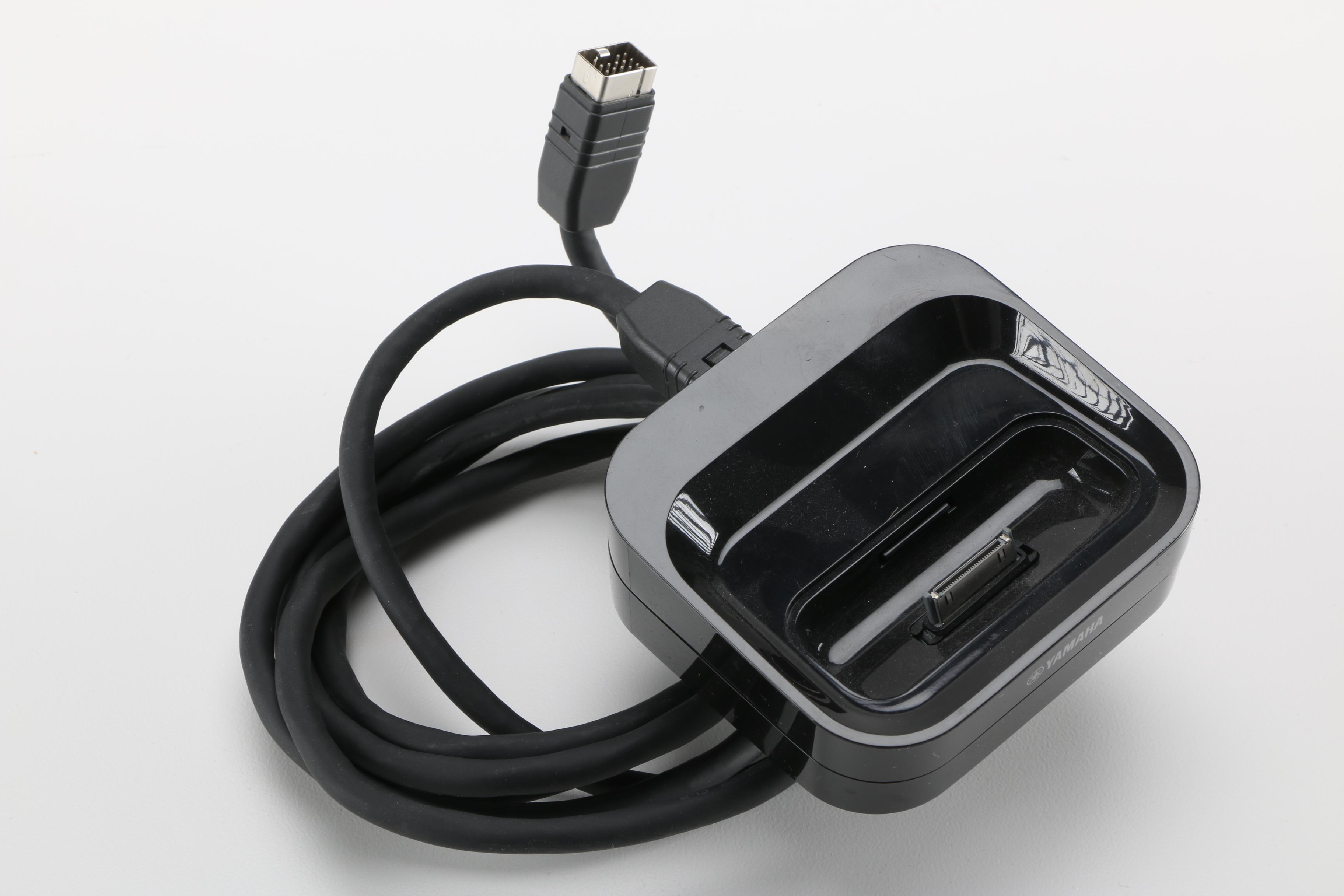 Yamaha Audio/Visual Receiver, Remote, and iPod Connector