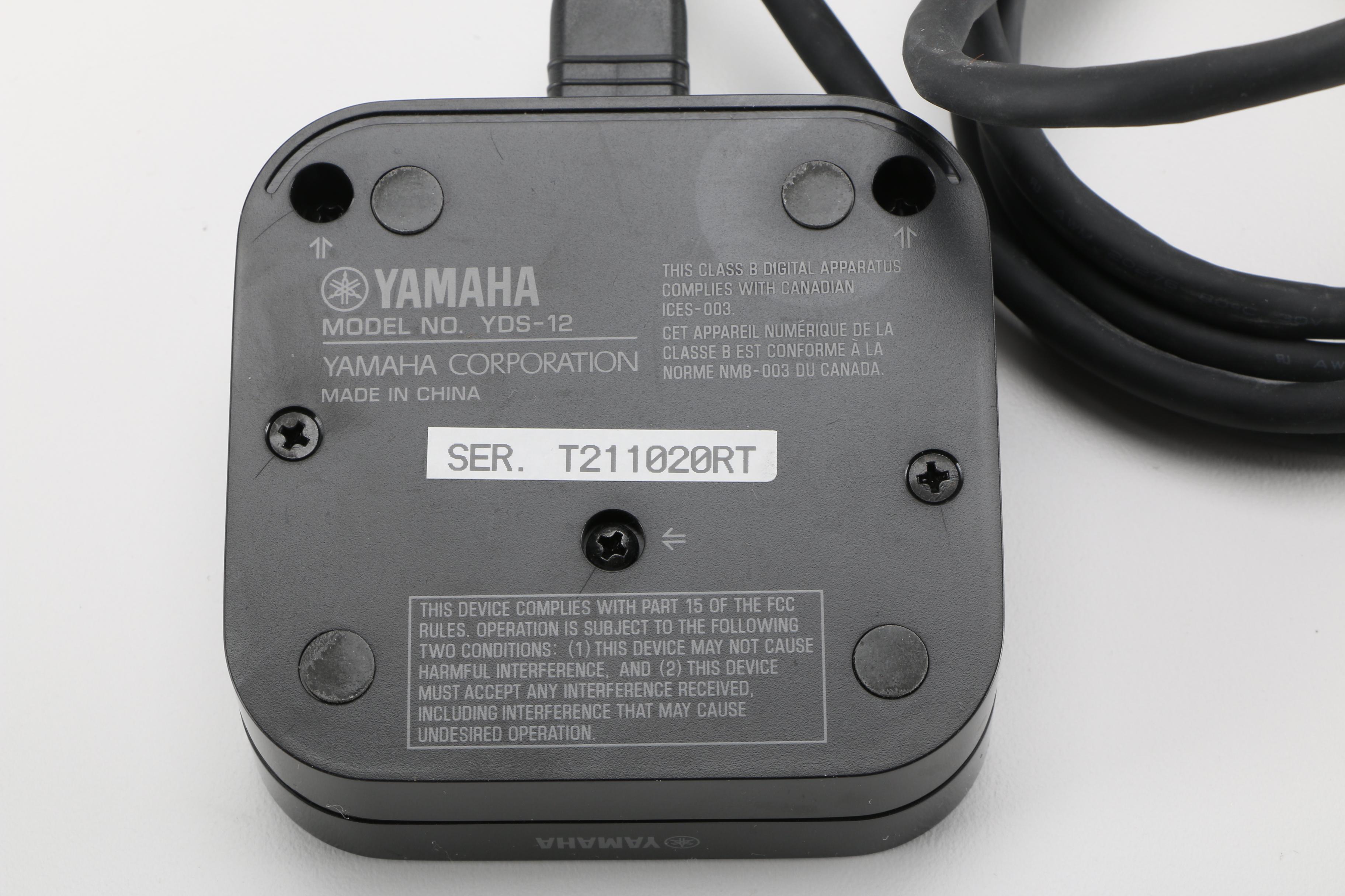 Yamaha Audio/Visual Receiver, Remote, and iPod Connector