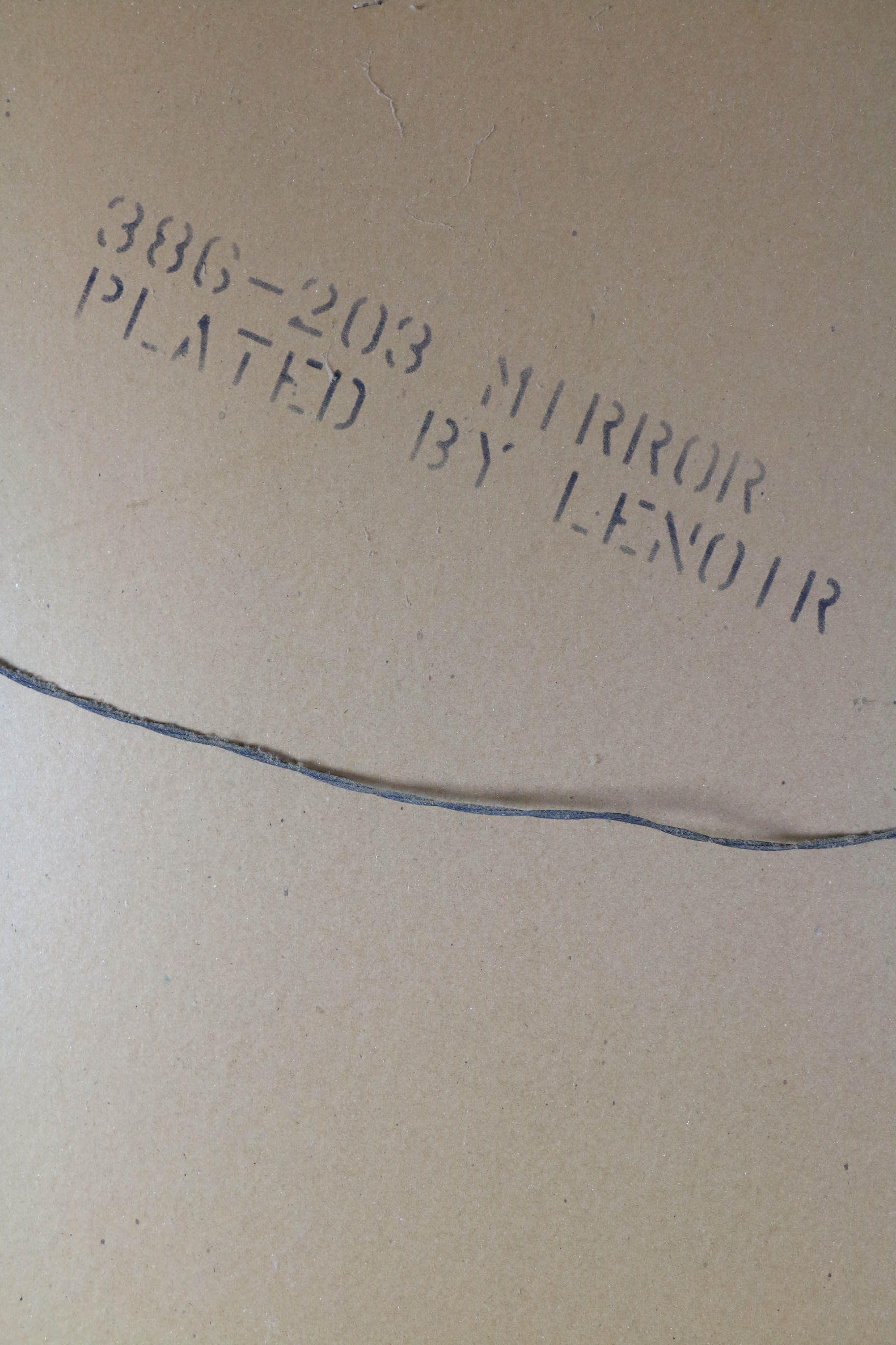 Vintage "Bali Hai" Faux-Bamboo Dresser and Mirror by Henry Link