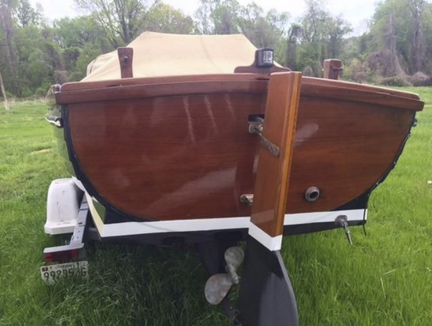 2002 Tacar 22 Foot Launch With Trailer