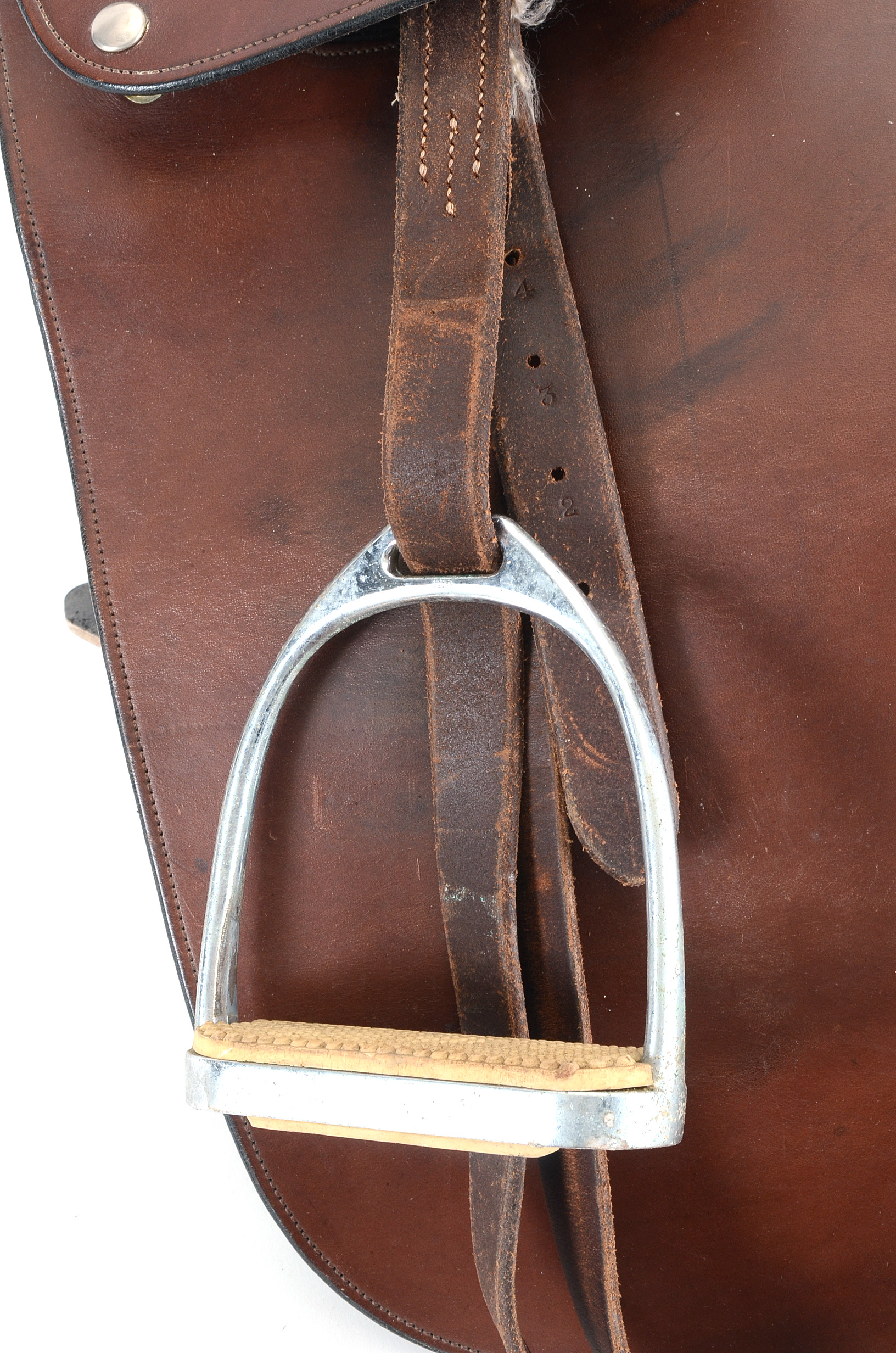 Whitman Saddle with Horse Tack