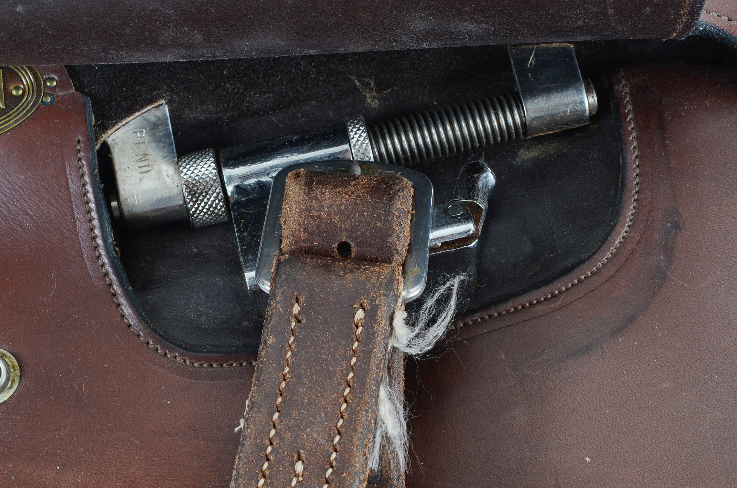 Whitman Saddle with Horse Tack