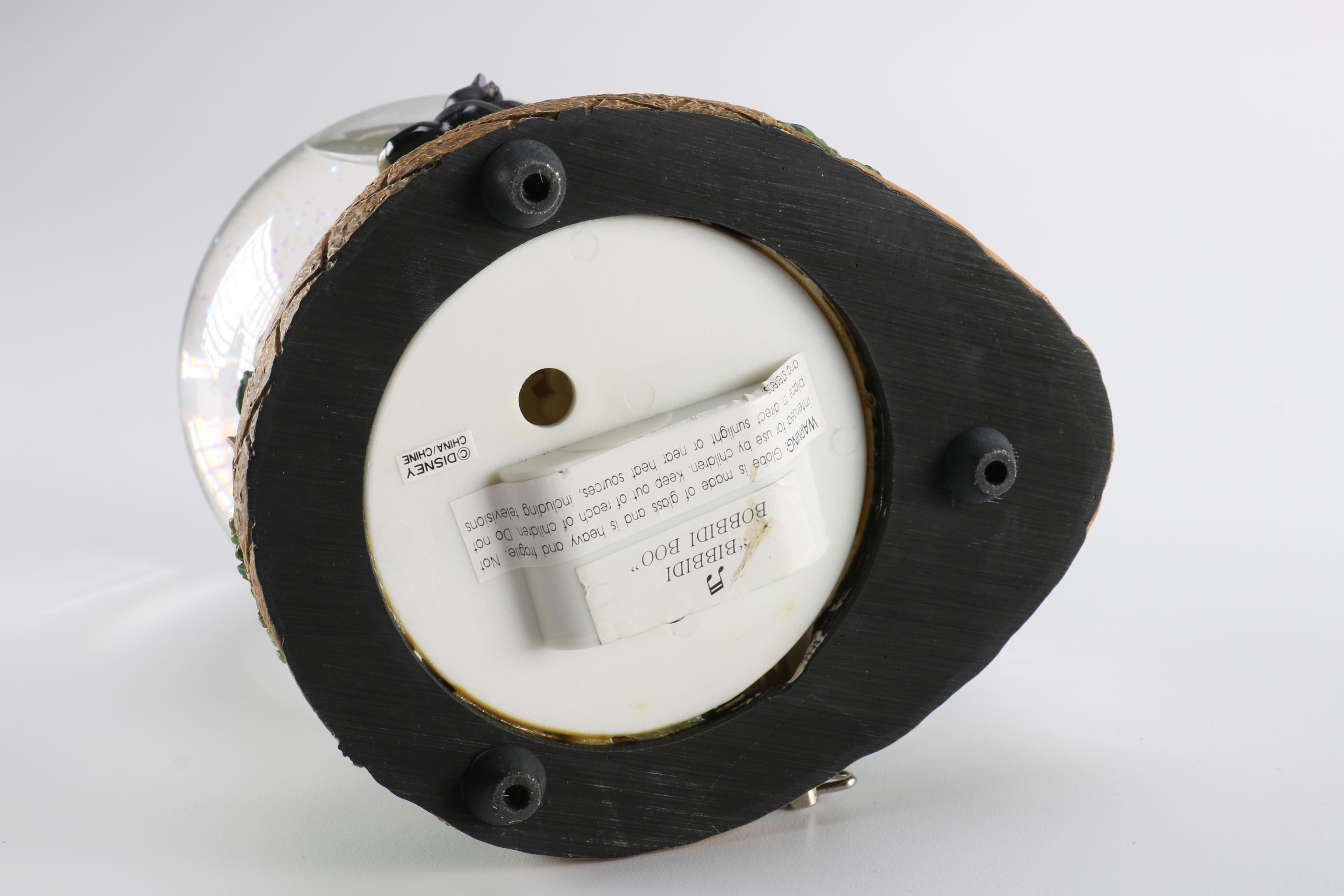 Walt Disney's "Cinderella" Snow Globe and Disney Collection Glass Slippers