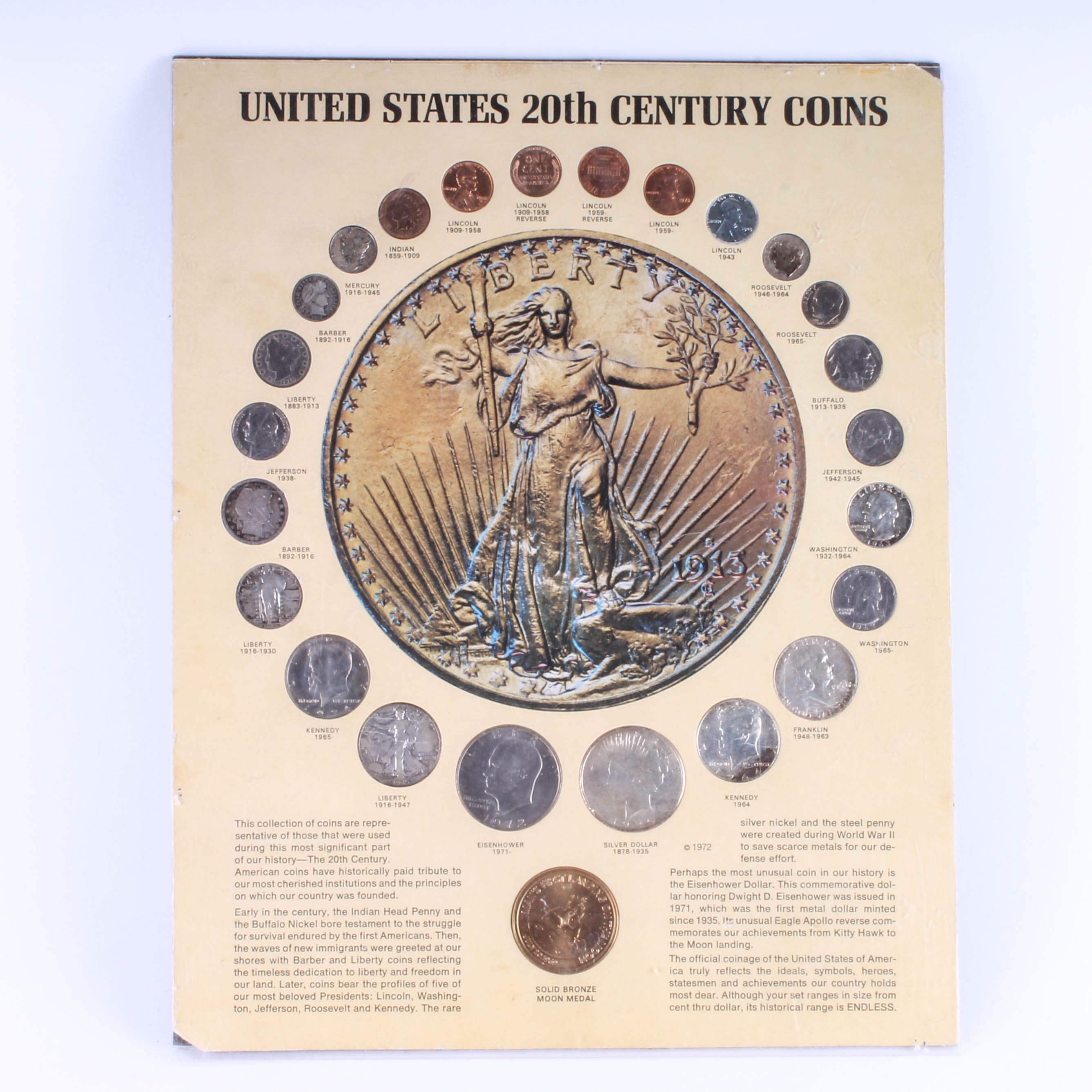 "United States 20th Century Coins" Set